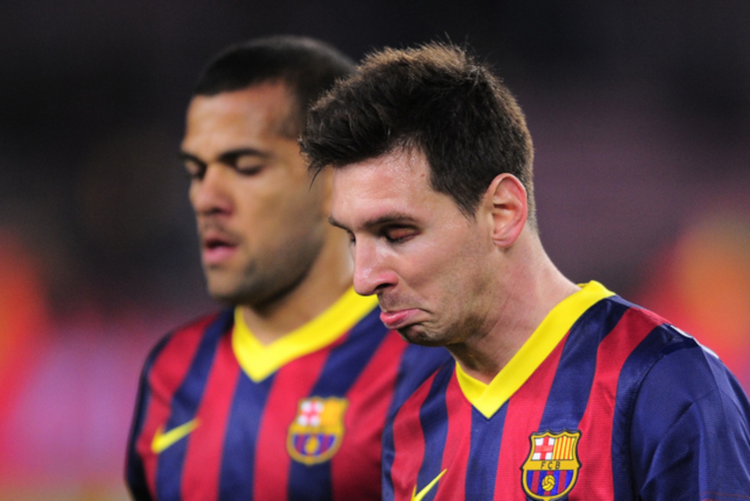 Lionel Messi reflects the feelings likely felt around Barcelona at the moment, as the club ponder their 14-month transfer ban.
