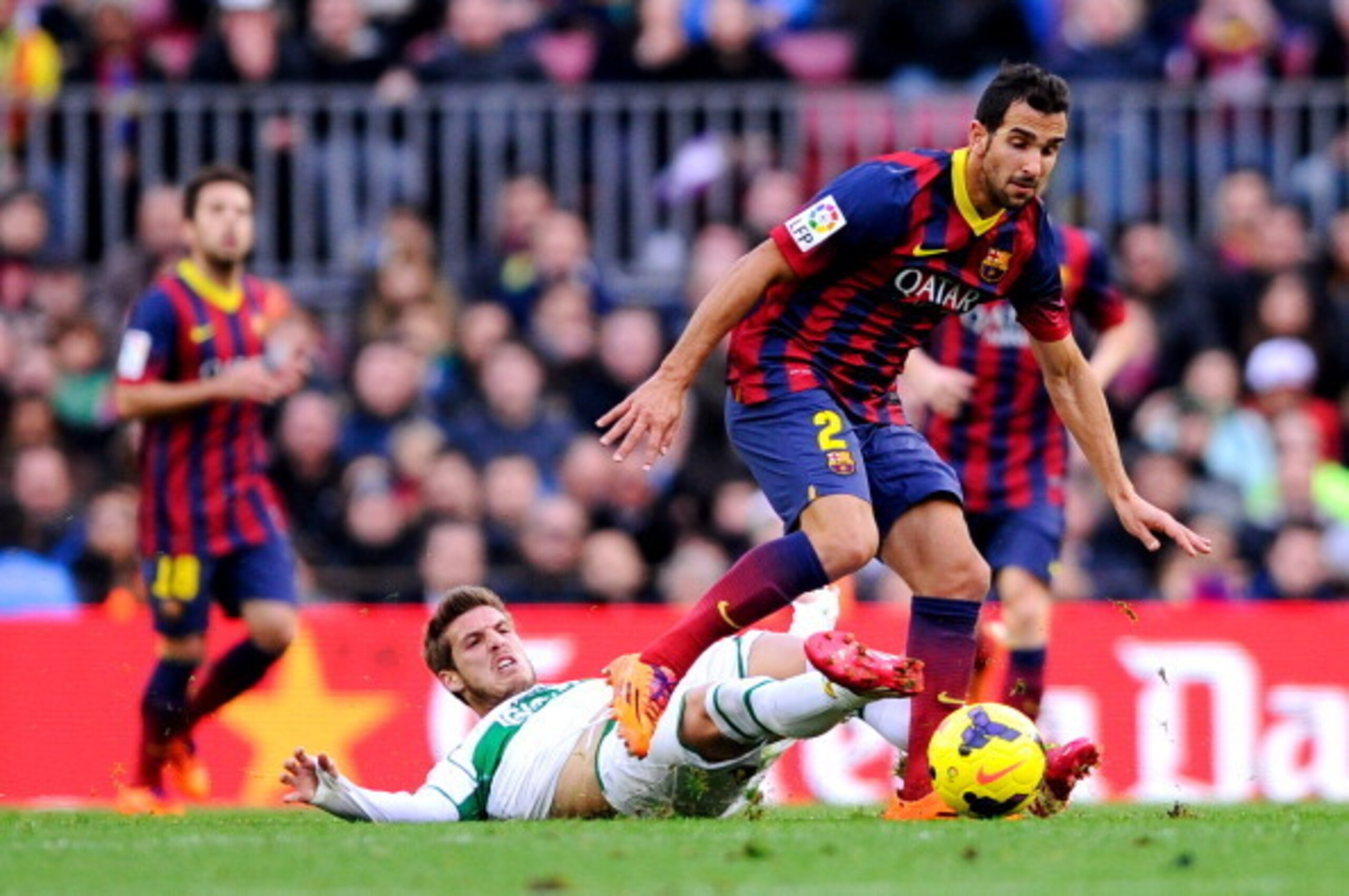 Versatile defender Martin Montoya's new contract with Barcelona leaves him in a promising position for next season.