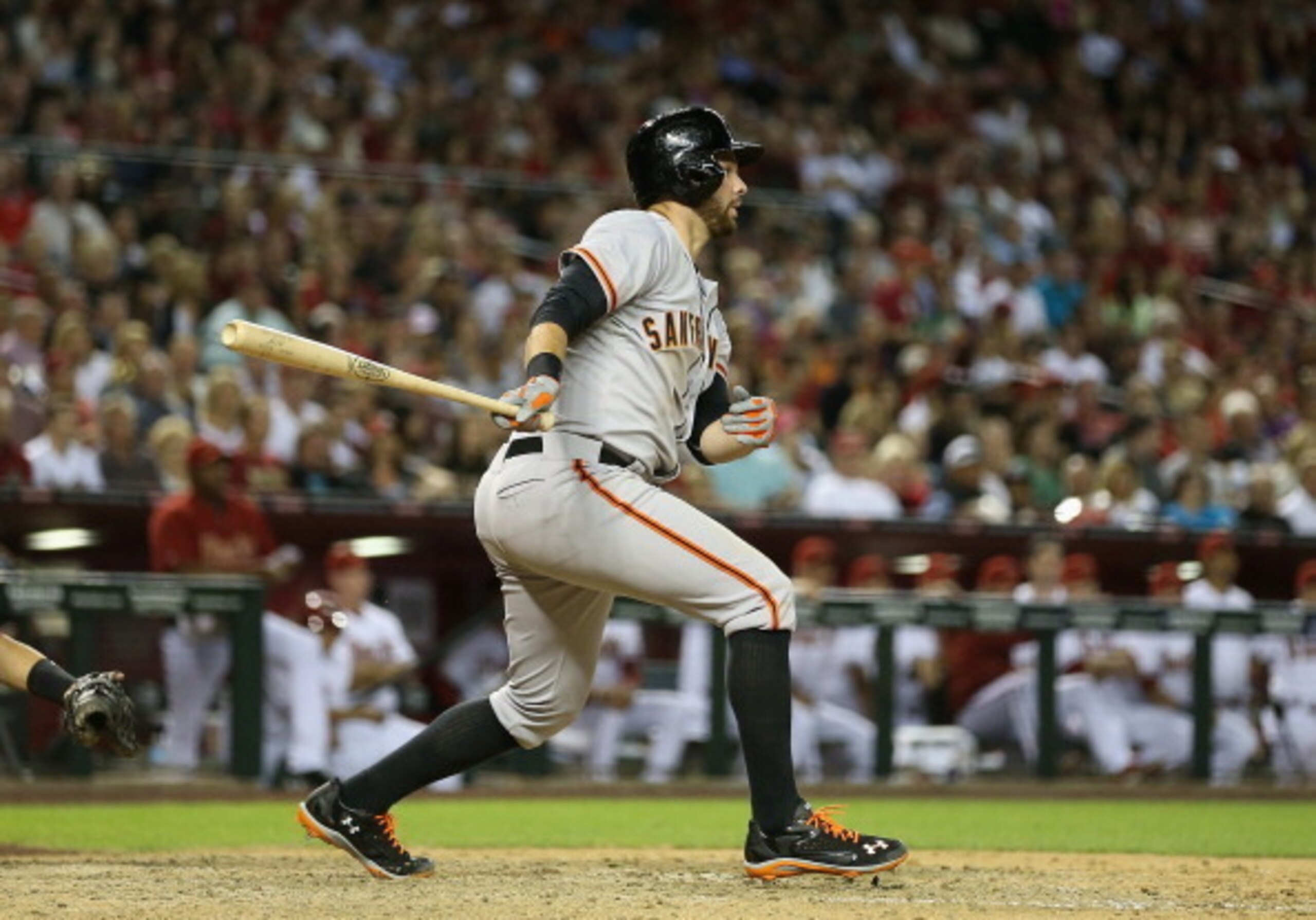 Brandon Belt has three home runs in the Giants' first four games.