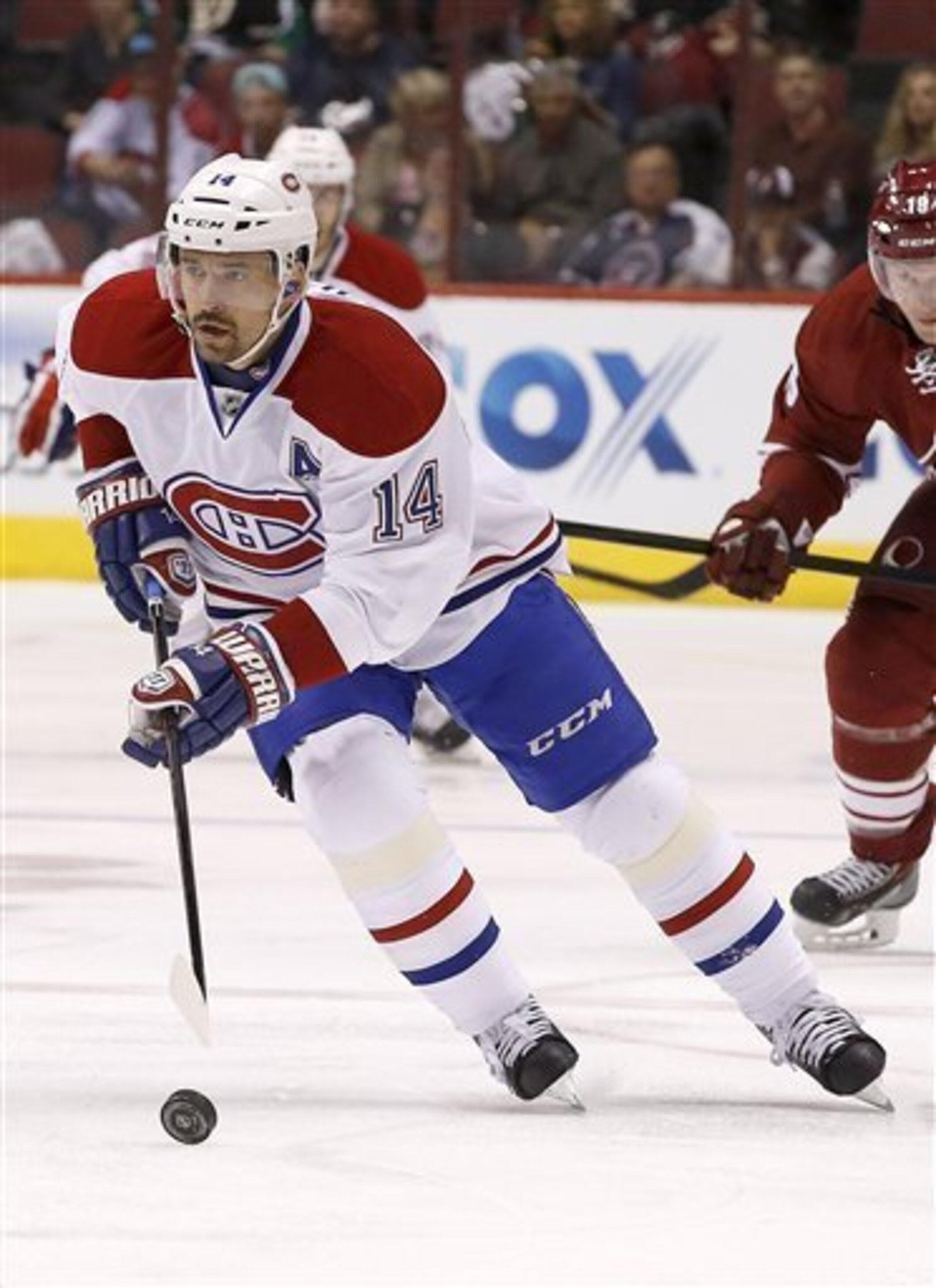 Montreal Canadiens forward Tomas Plekanec.