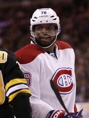 Montreal Canadiens defenseman P.K. Subban.