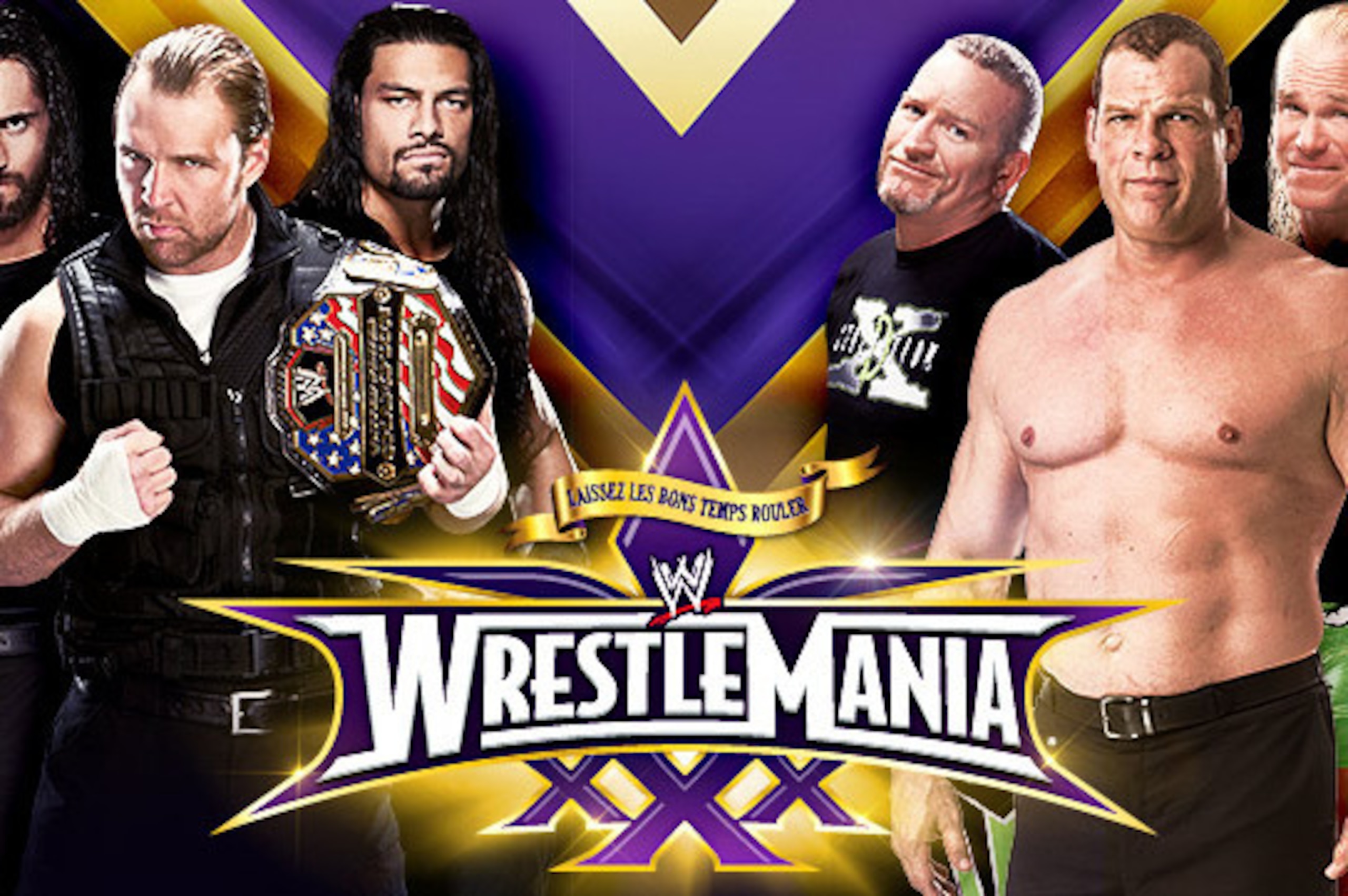 The Shield vs. Kane and The New Age Outlaws