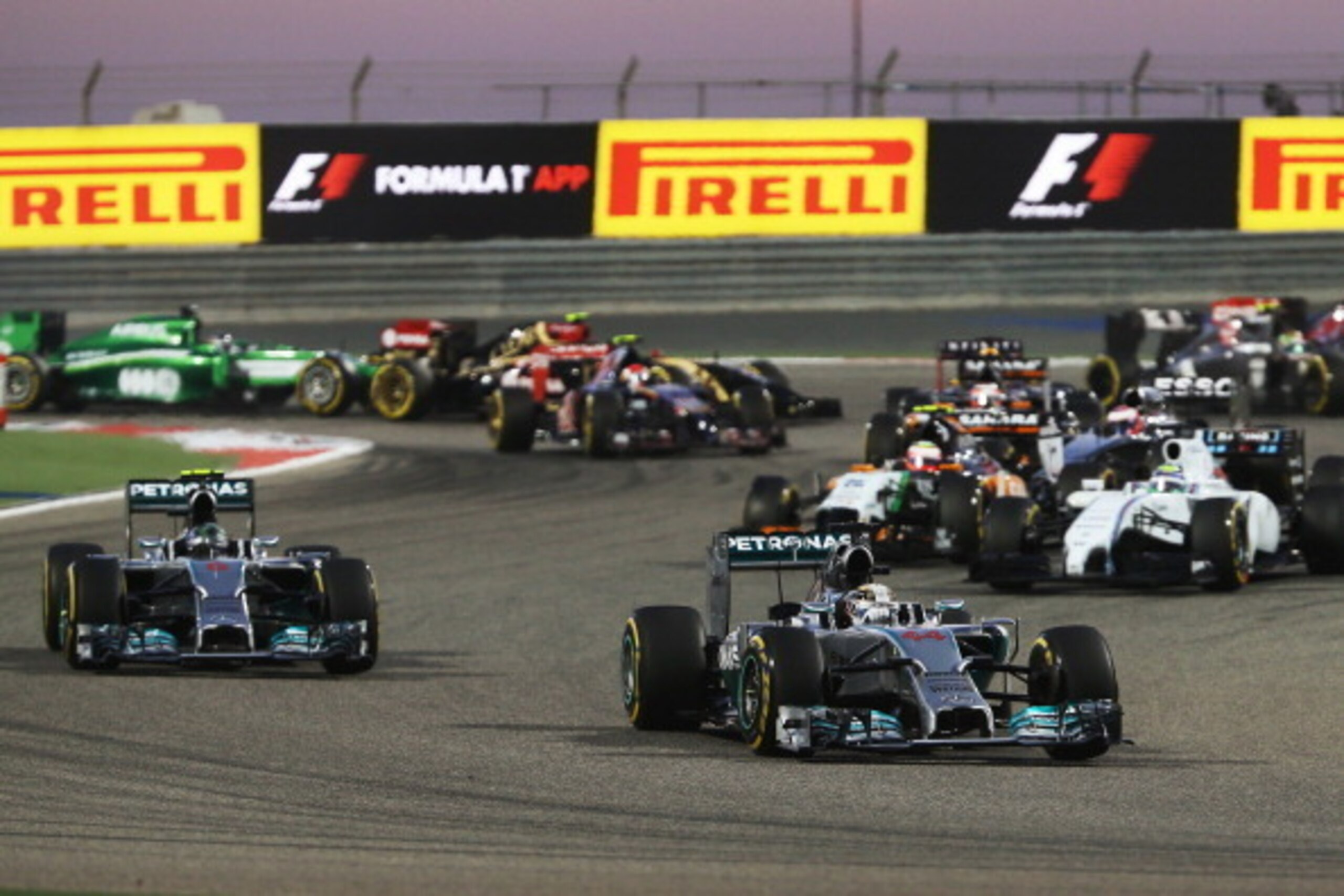 Mercedes strengthen their grip in the Team Standings.