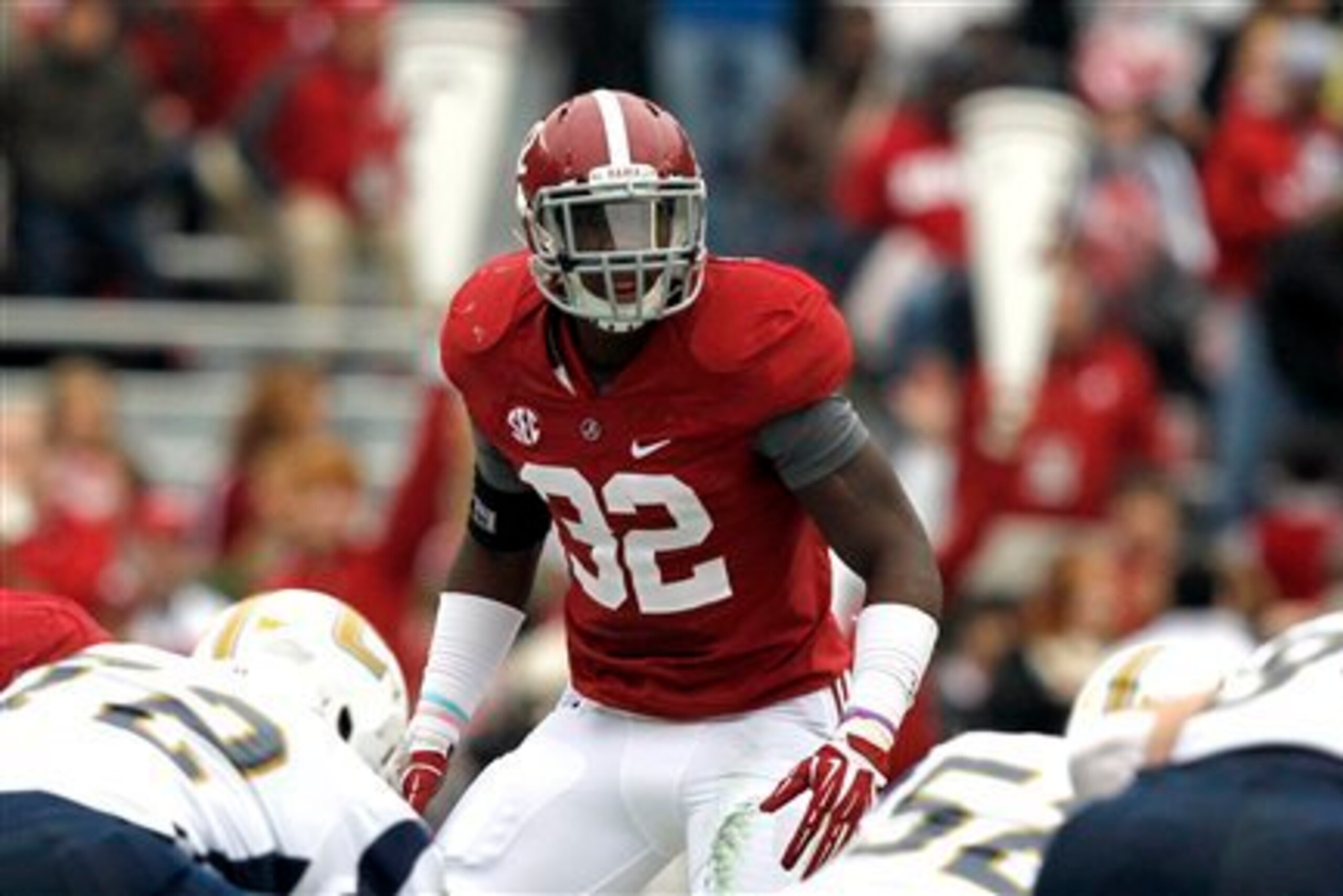 Inside linebacker C.J. Mosley is a popular name being mocked to the Green Bay Packers.