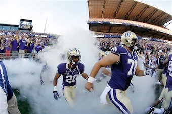 Washington opened up its 2013 season with a 38-6 win over Boise State. Washington opened up its 2013 season with a 38-6 win over Boise State.