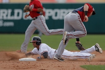 Jose Peraza has the speed to steal a lot of bases.