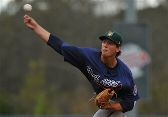 Coming soon to Atlanta, the golden arm of Lucas Sims.