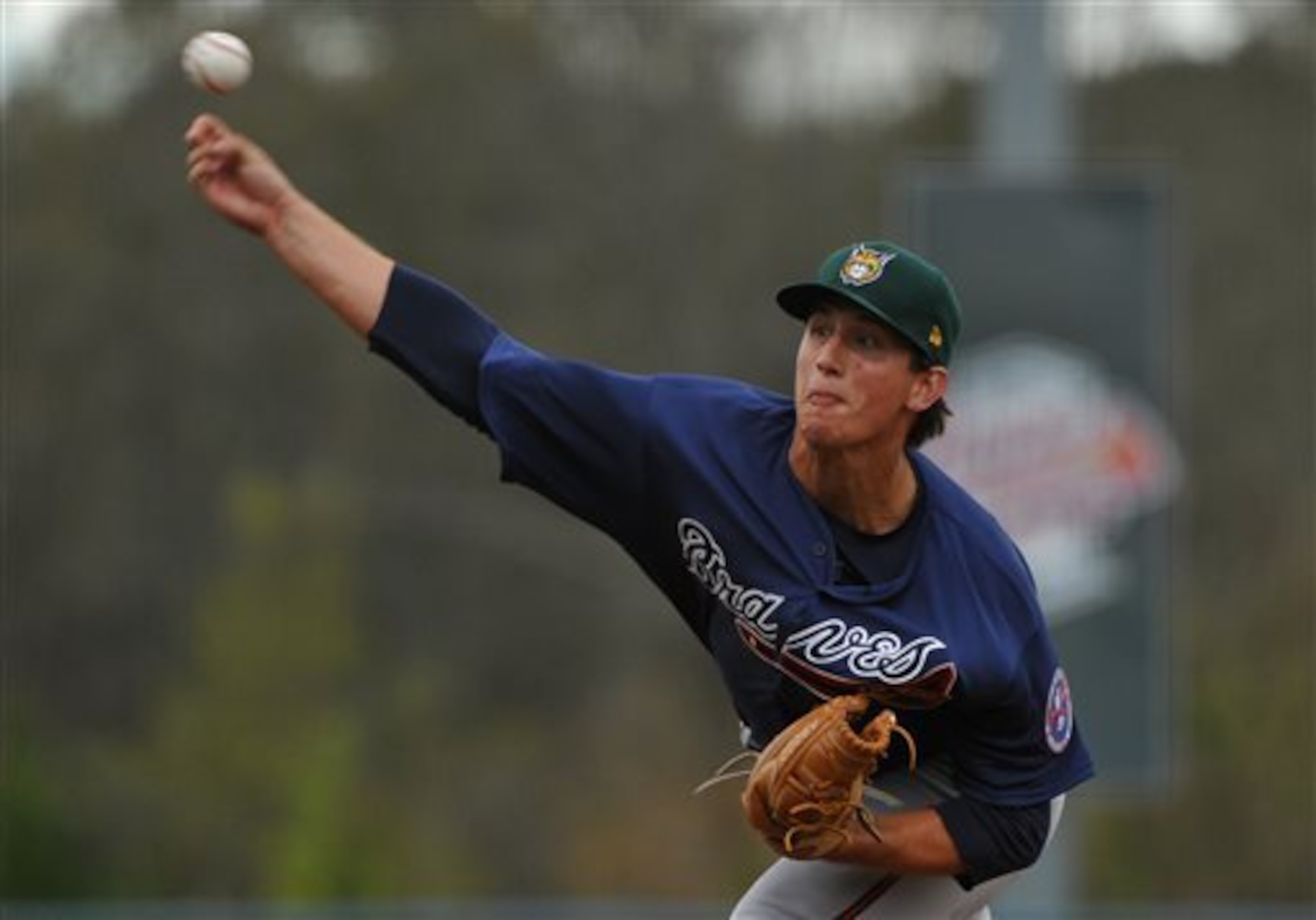 Coming soon to Atlanta, the golden arm of Lucas Sims.