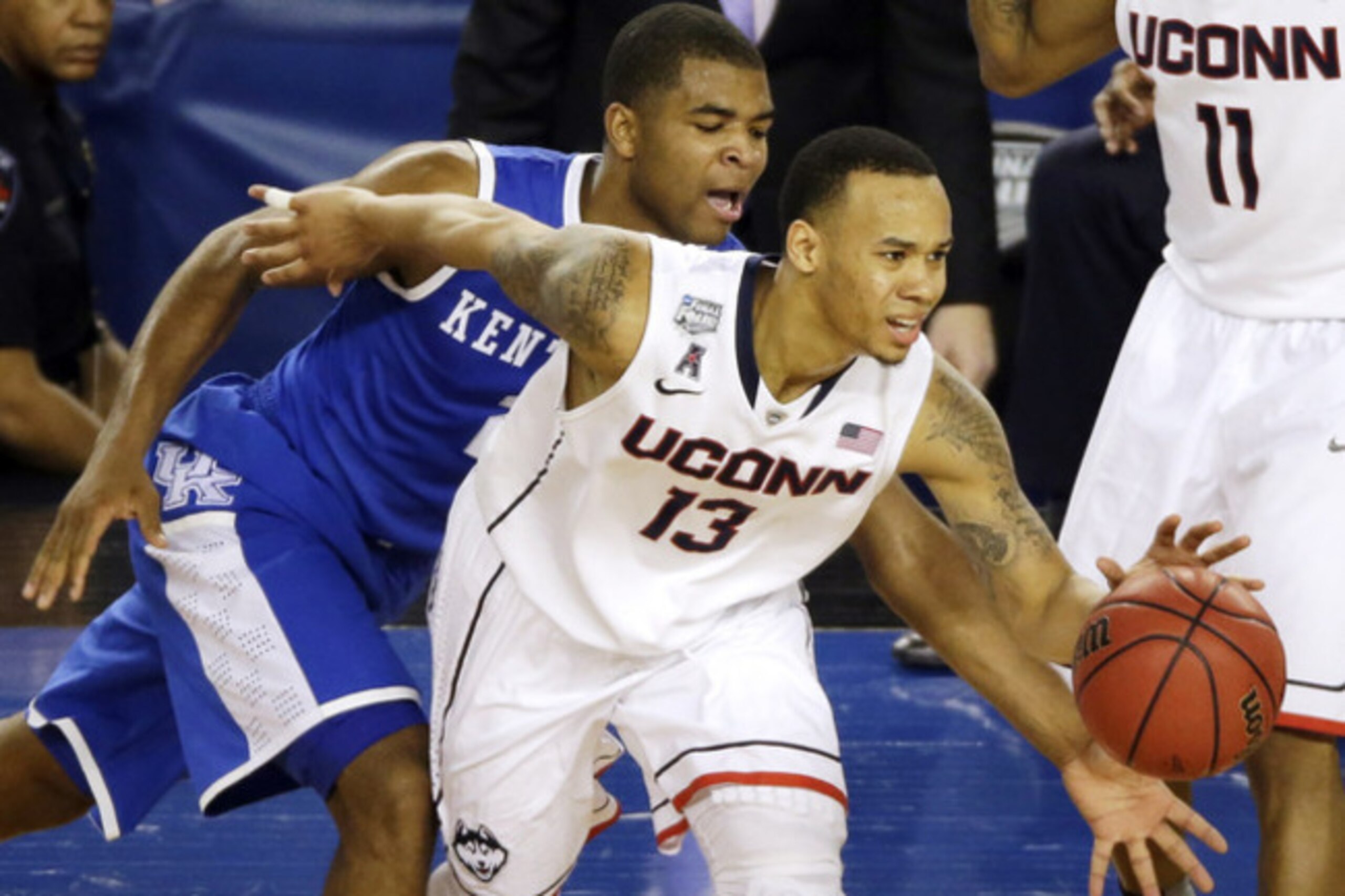Senior guard Shabazz Napier (13) made a statement during the national championship game, and after. Senior guard Shabazz Napier (13) made a statement during the national championship game, and after.
