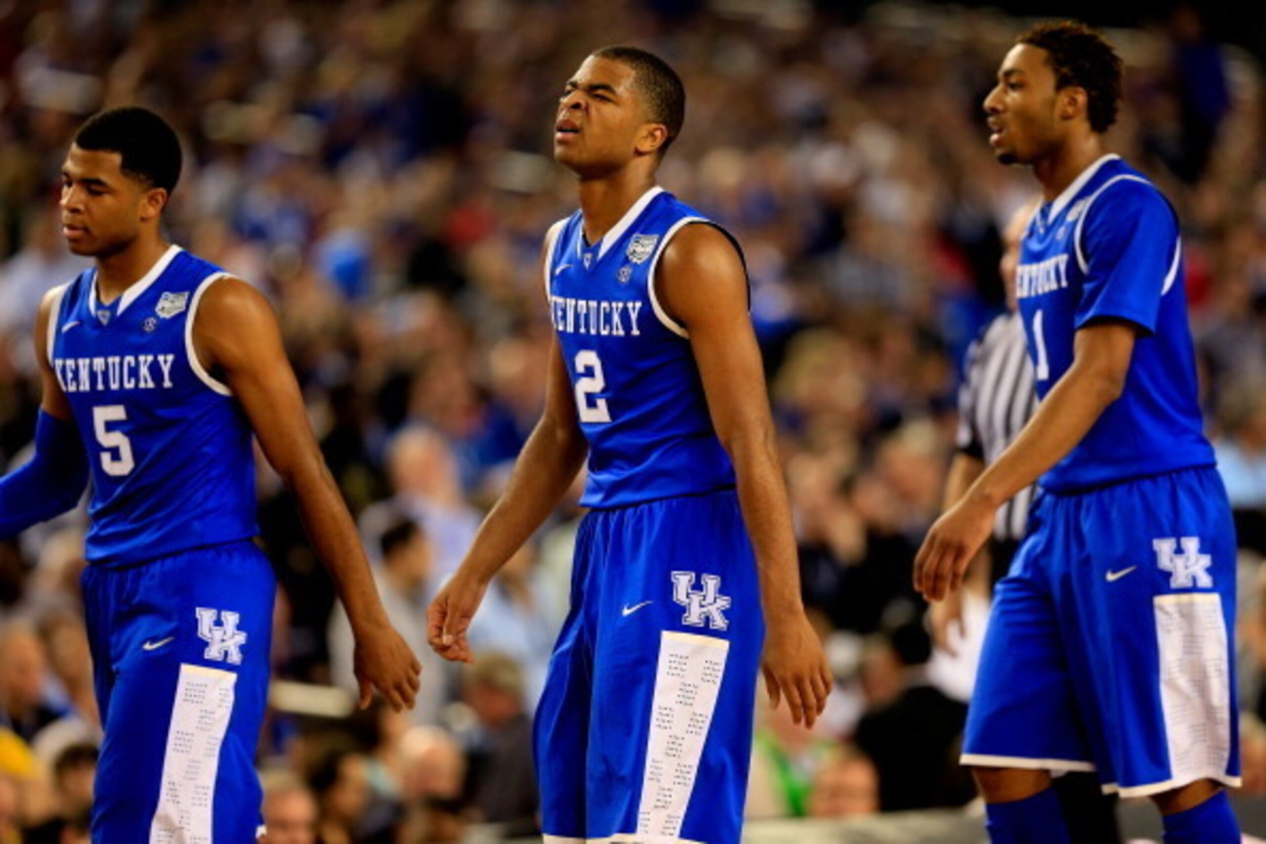 In the end, Kentucky's youth and brute strength were no match for the experience and quickness of UConn. In the end, Kentucky's youth and brute strength were no match for the experience and quickness of UConn.