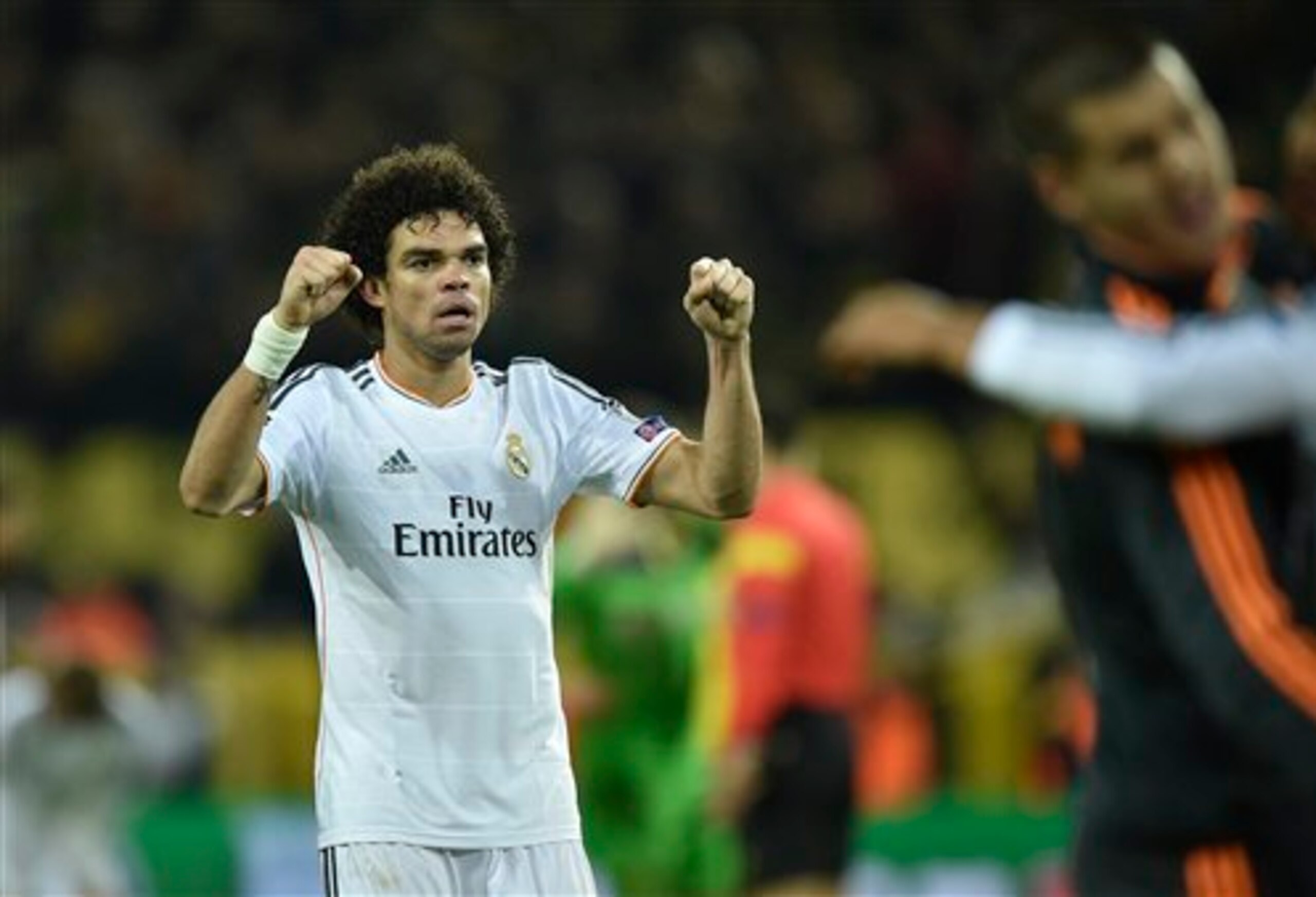Pepe made a big mistake for the first goal.