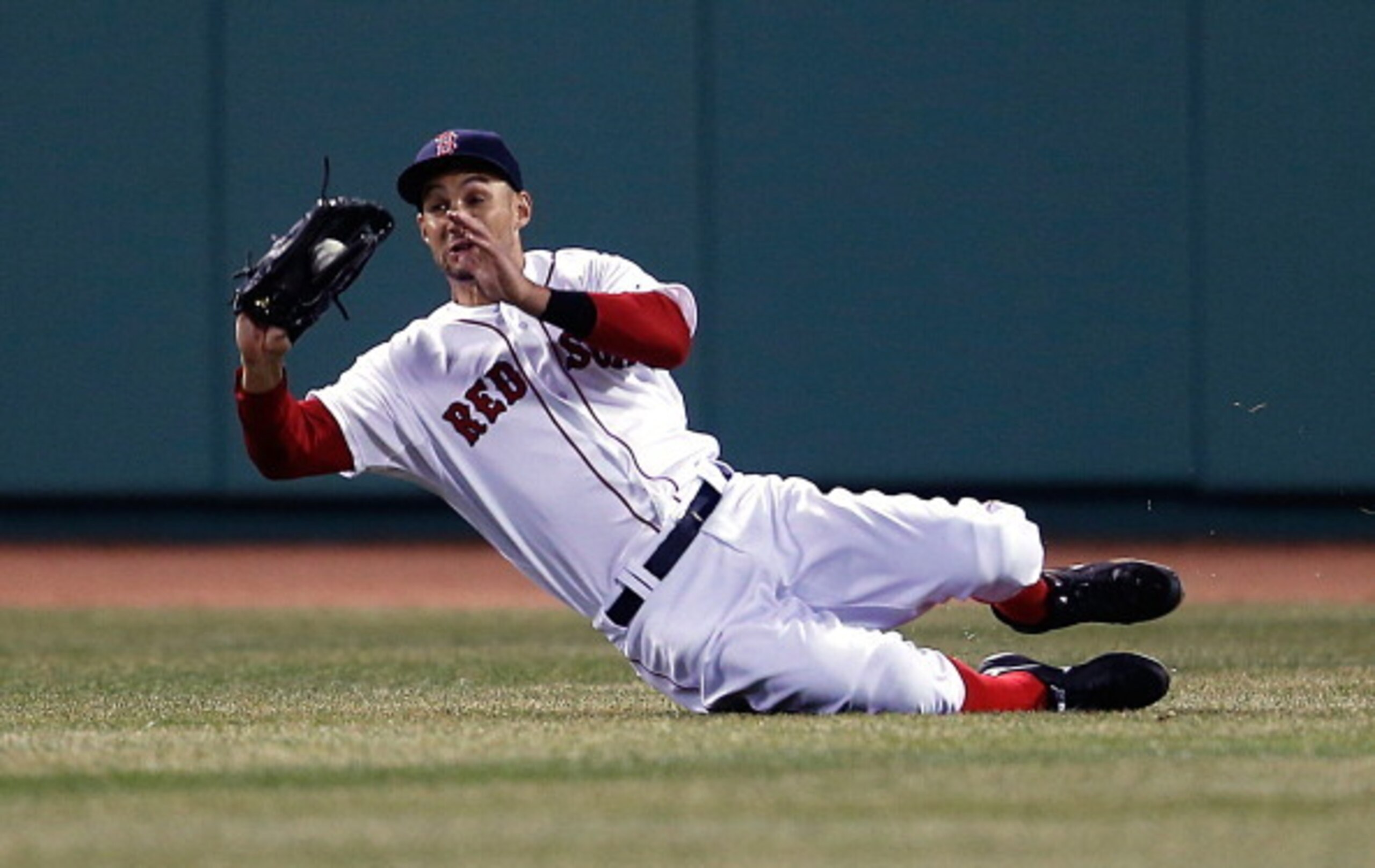 Outfielder Grady Sizemore is off to a hot start after missing all of 2012 and 2013.