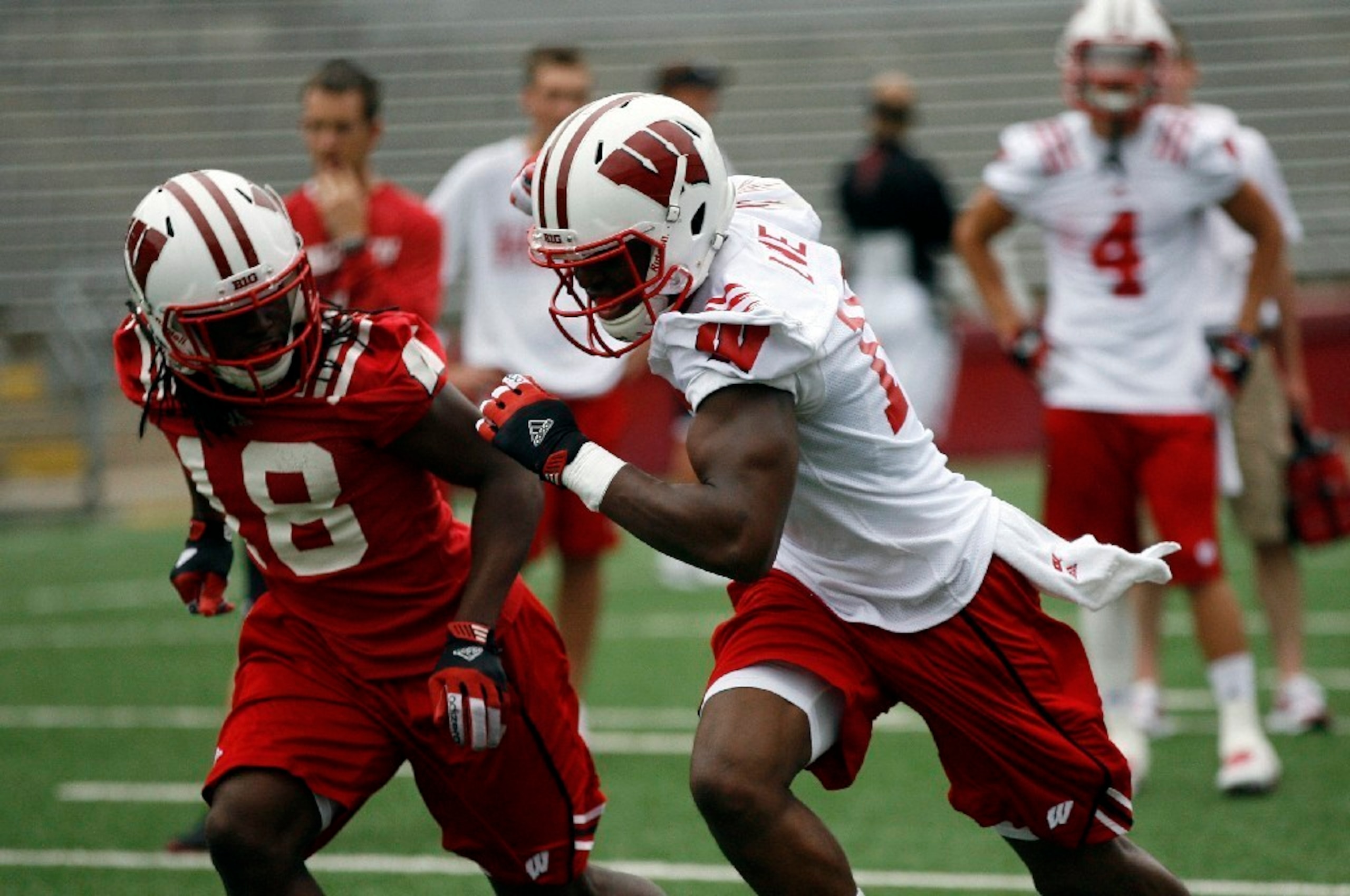 A wide open WR competition at UW could benefit Reggie Love