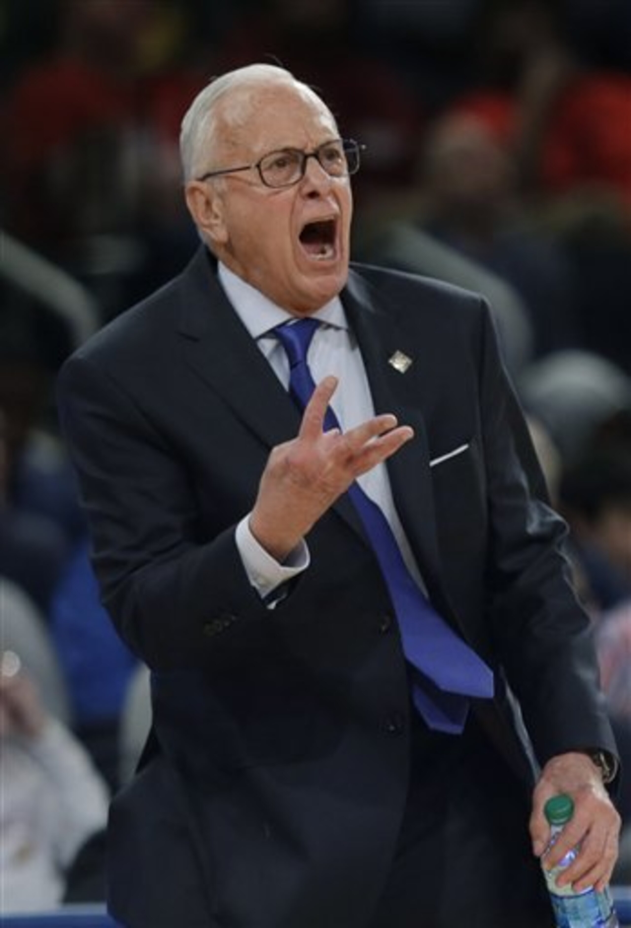 SMU head coach Larry Brown will lead his team into Assembly Hall to take on the Hoosiers.