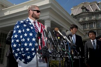 Gomes' stats are much less flashy than his attire.