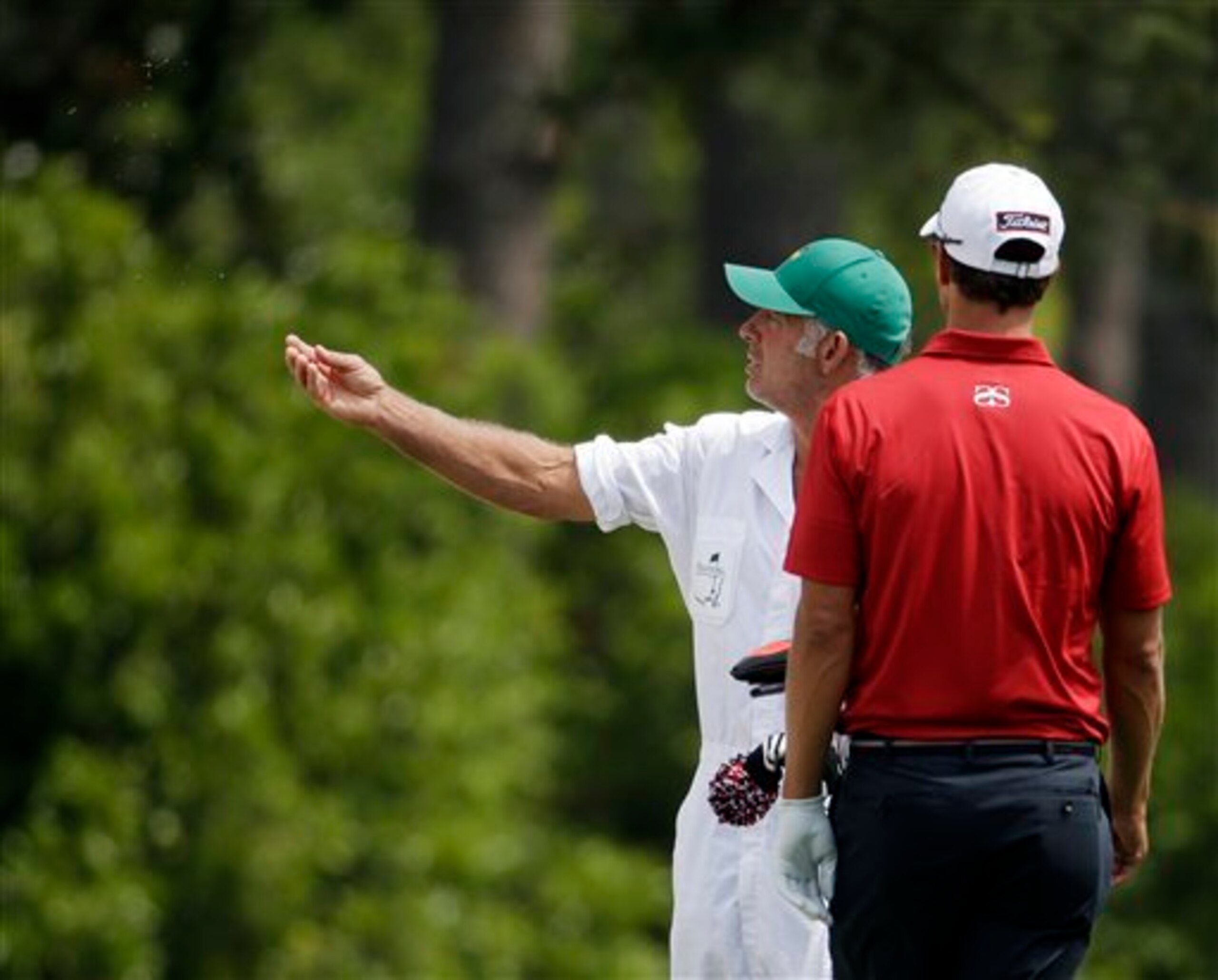 Things were tougher to figure out Friday for Adam Scott.