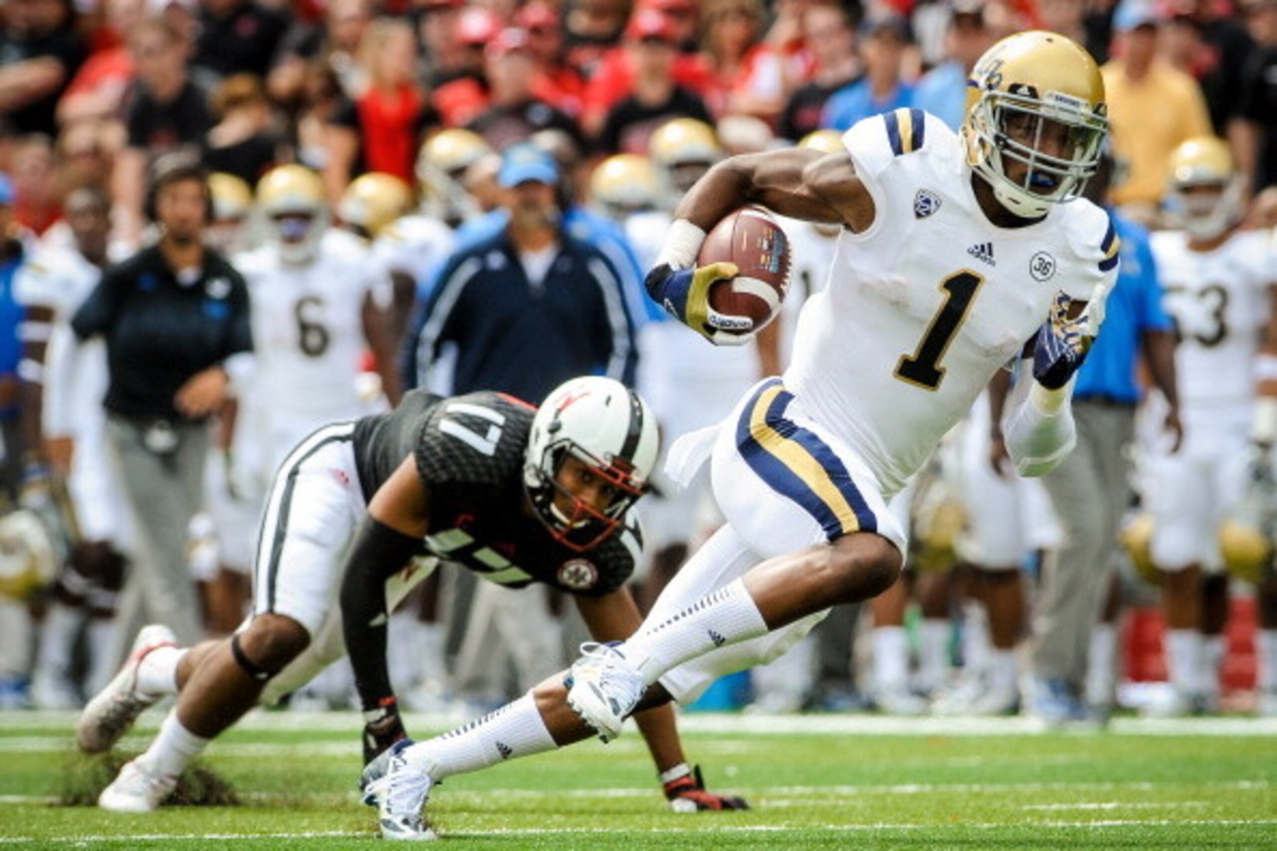 UCLA wide receiver Shaquelle Evans is among the most overlooked players in this year's draft. UCLA wide receiver Shaquelle Evans is among the most overlooked players in this year's draft.