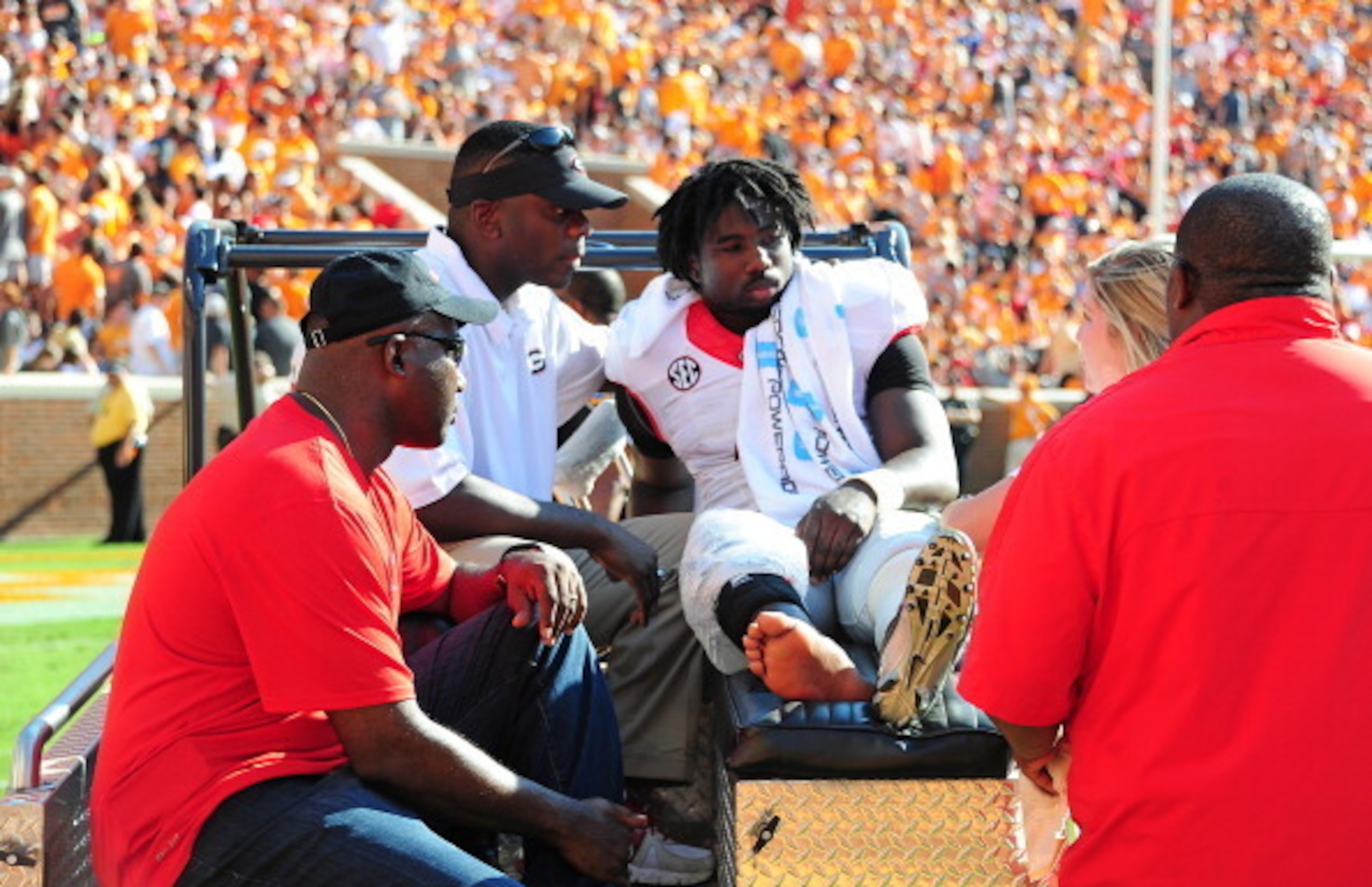 Running back Keith Marshall