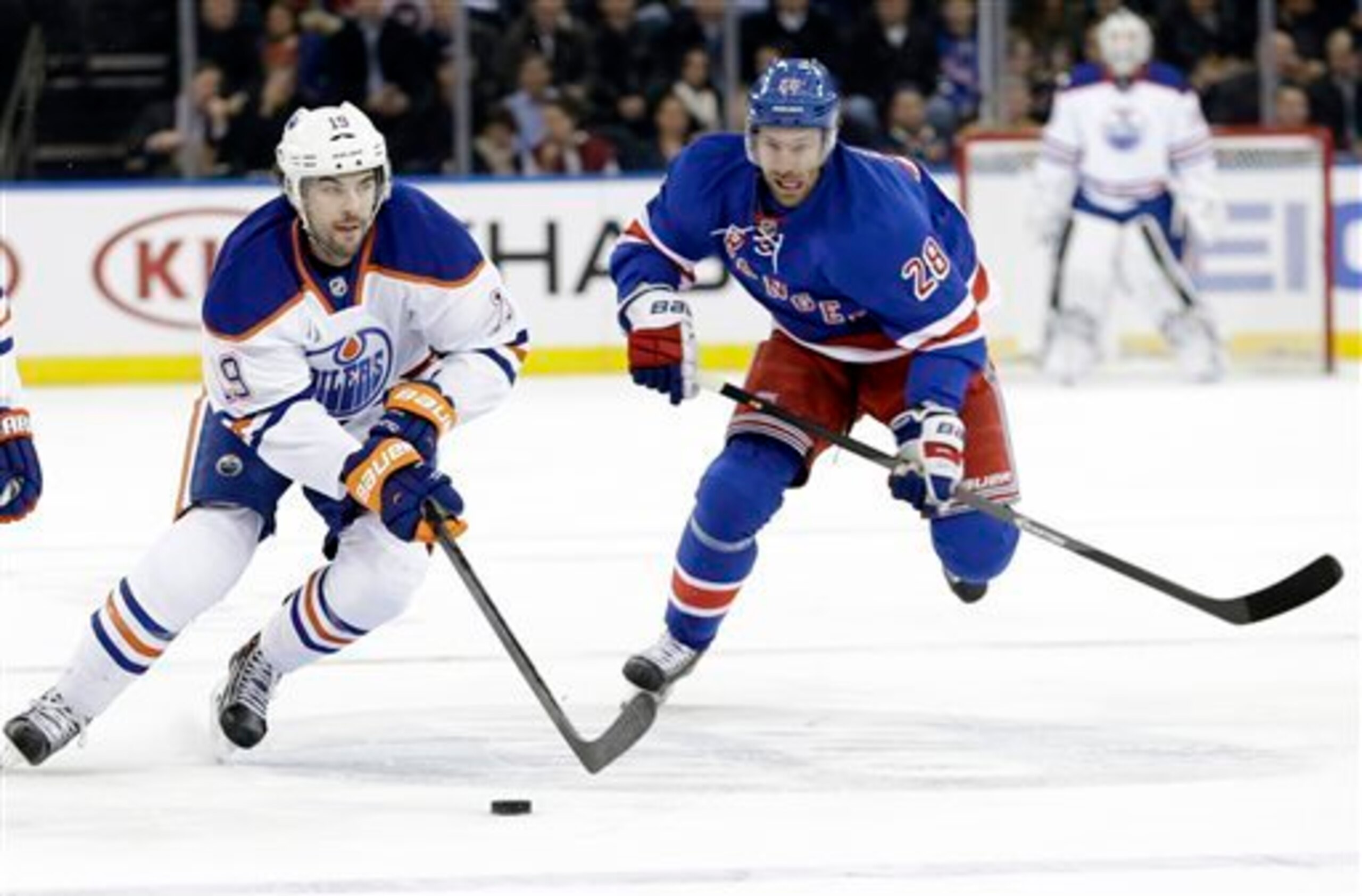 Justin Schultz has demonstrated his offensive flair for the Oilers but will be looking for a new contract at the end of the season.