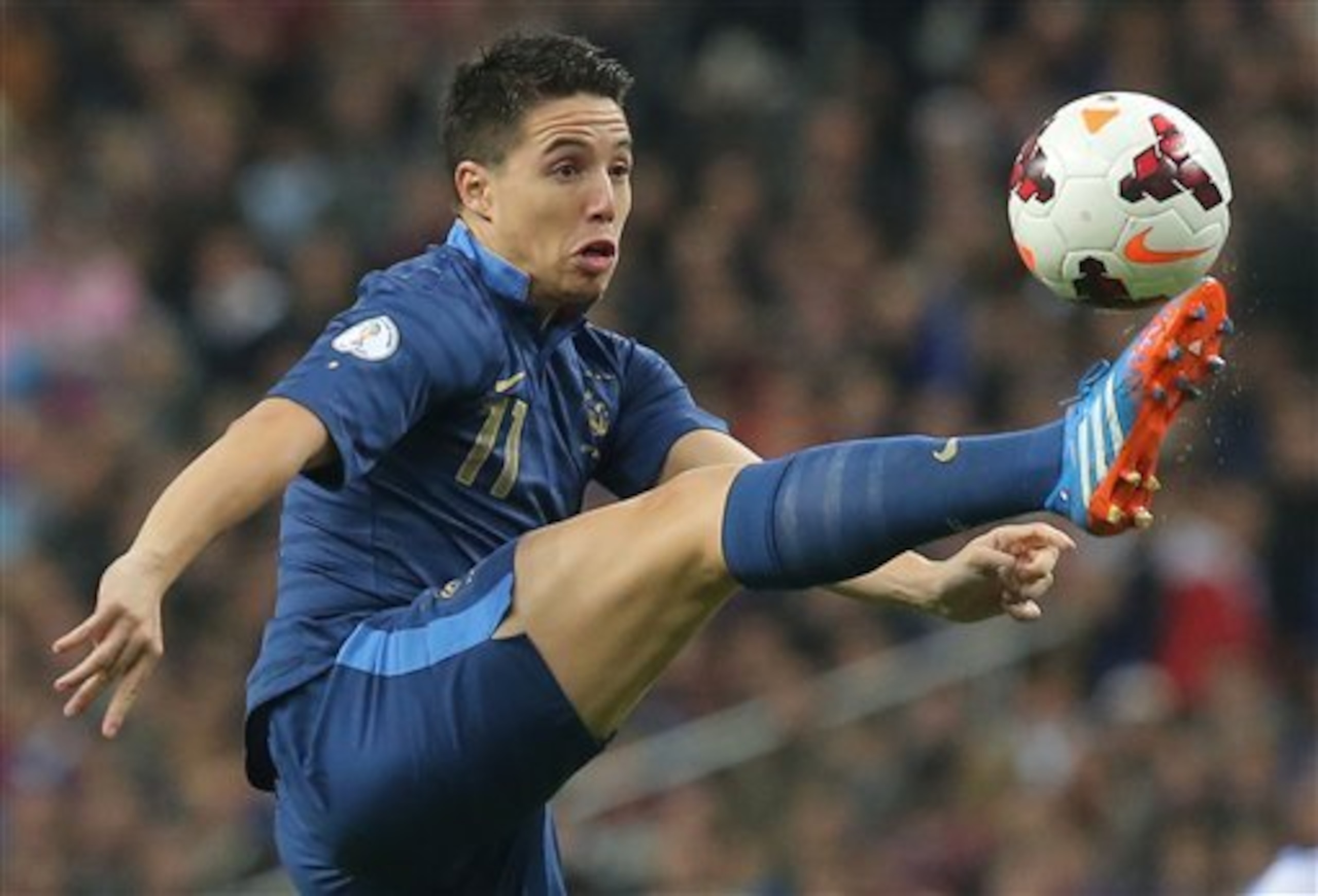 Samir Nasri is due to miss out on Deschamps squad. Samir Nasri is due to miss out on Deschamps squad.