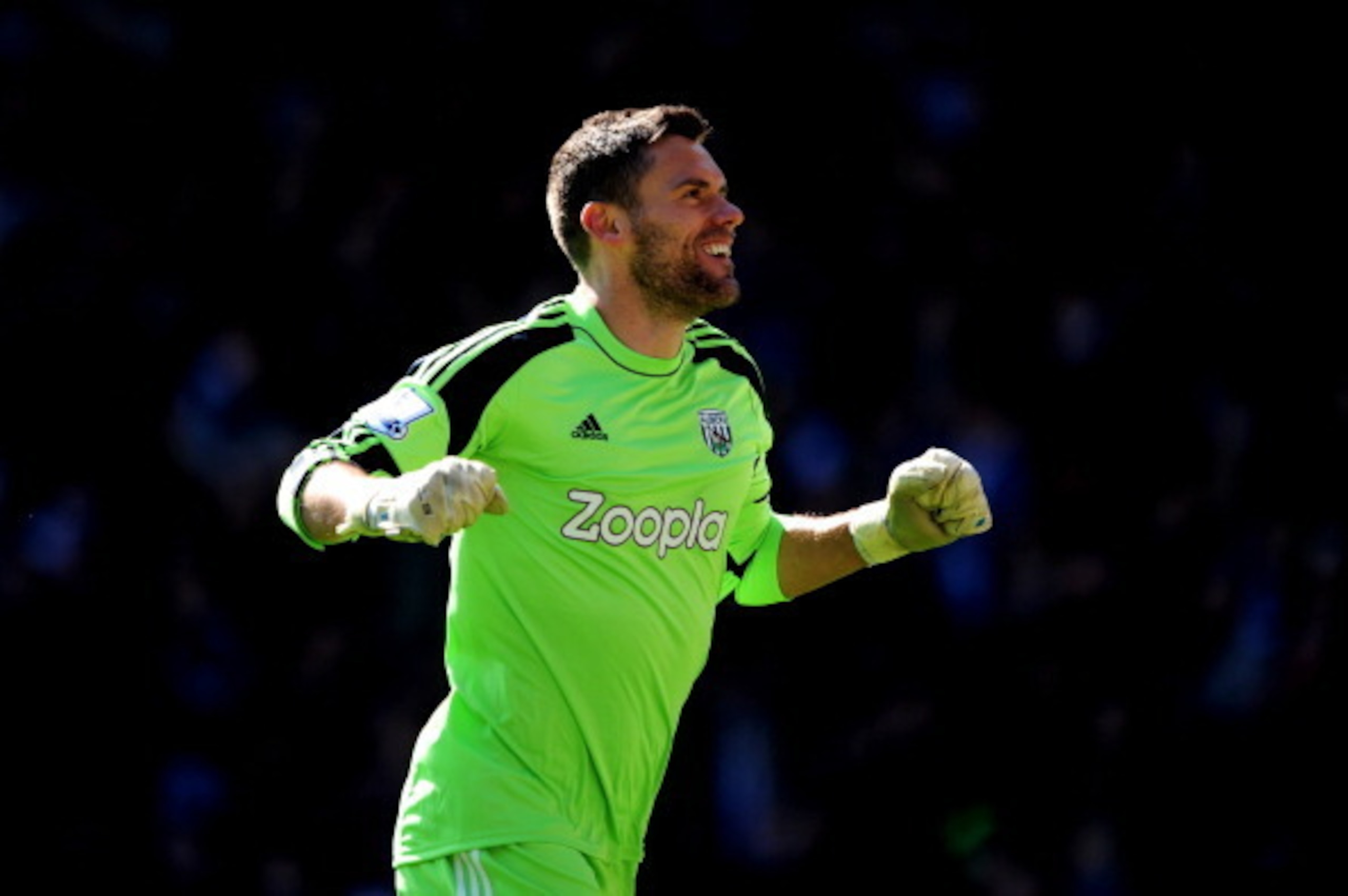Ben Foster had reason to smile after a good display versus Tottenham.