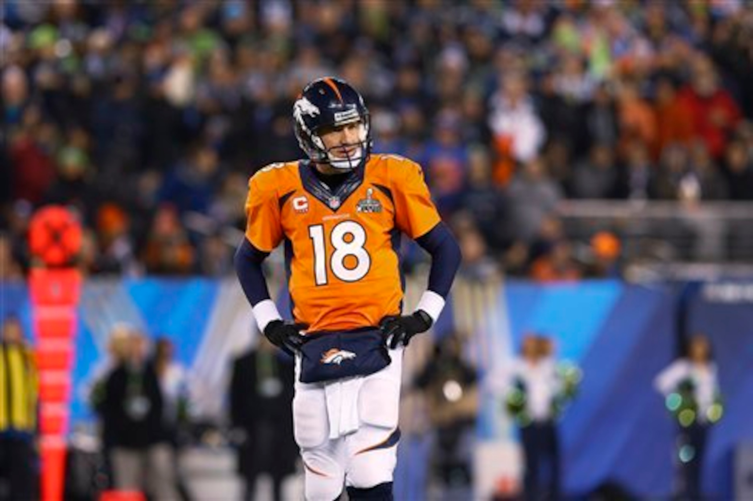 Peyton Manning will have plenty of new teammates with the Denver Broncos in 2014.