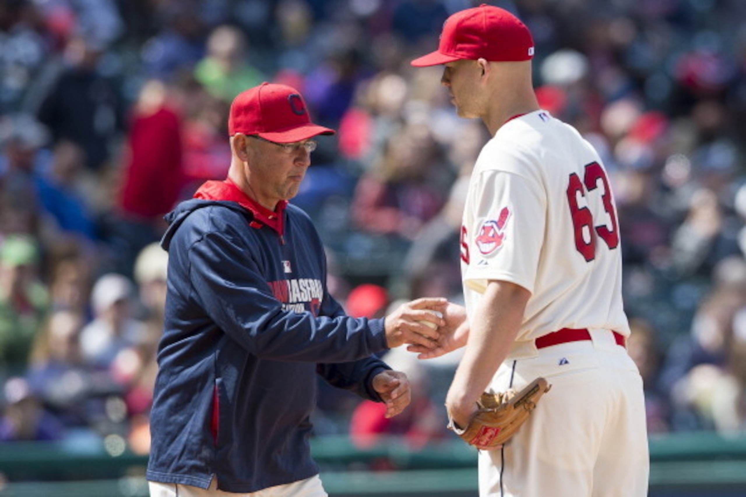 Should fantasy baseball owners remove Justin Masterson from the starting lineup after two bumpy starts? Should fantasy baseball owners remove Justin Masterson from the starting lineup after two bumpy starts?