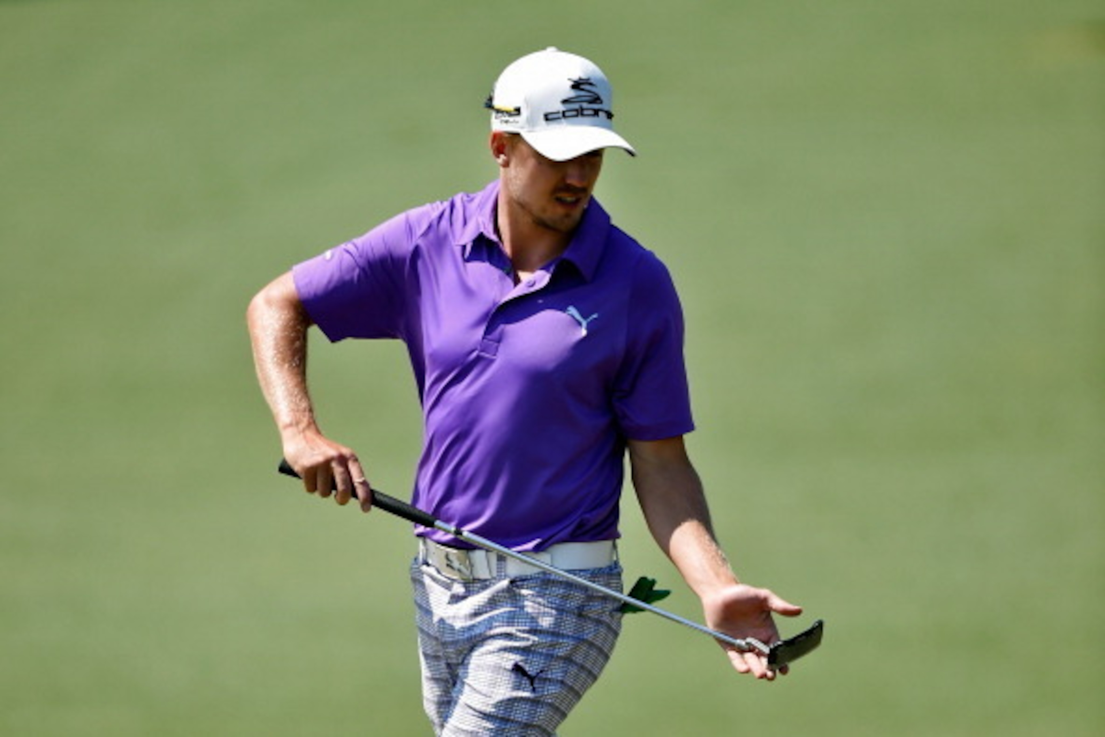 Jonas Blixt will need his putter to be hot Sunday.