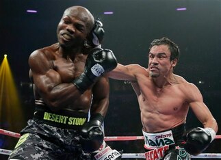 Marquez beat Pacquiao but lost to Bradley in a close fight.