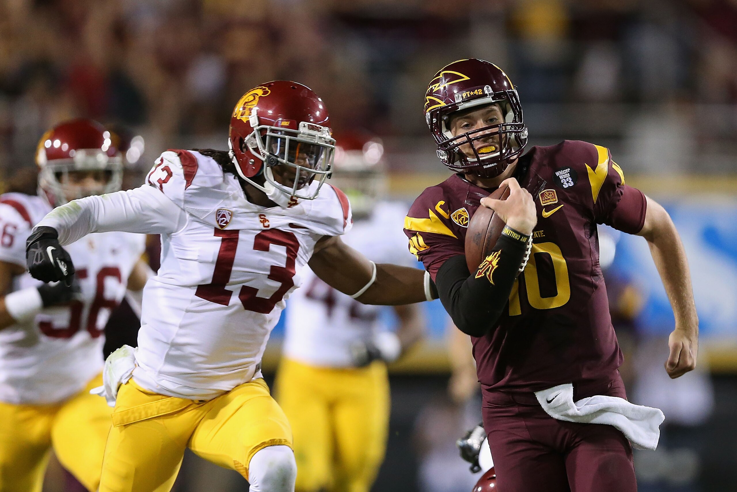 Kevon Seymour has the advantage, but Chris Hawkins is gunning for him.