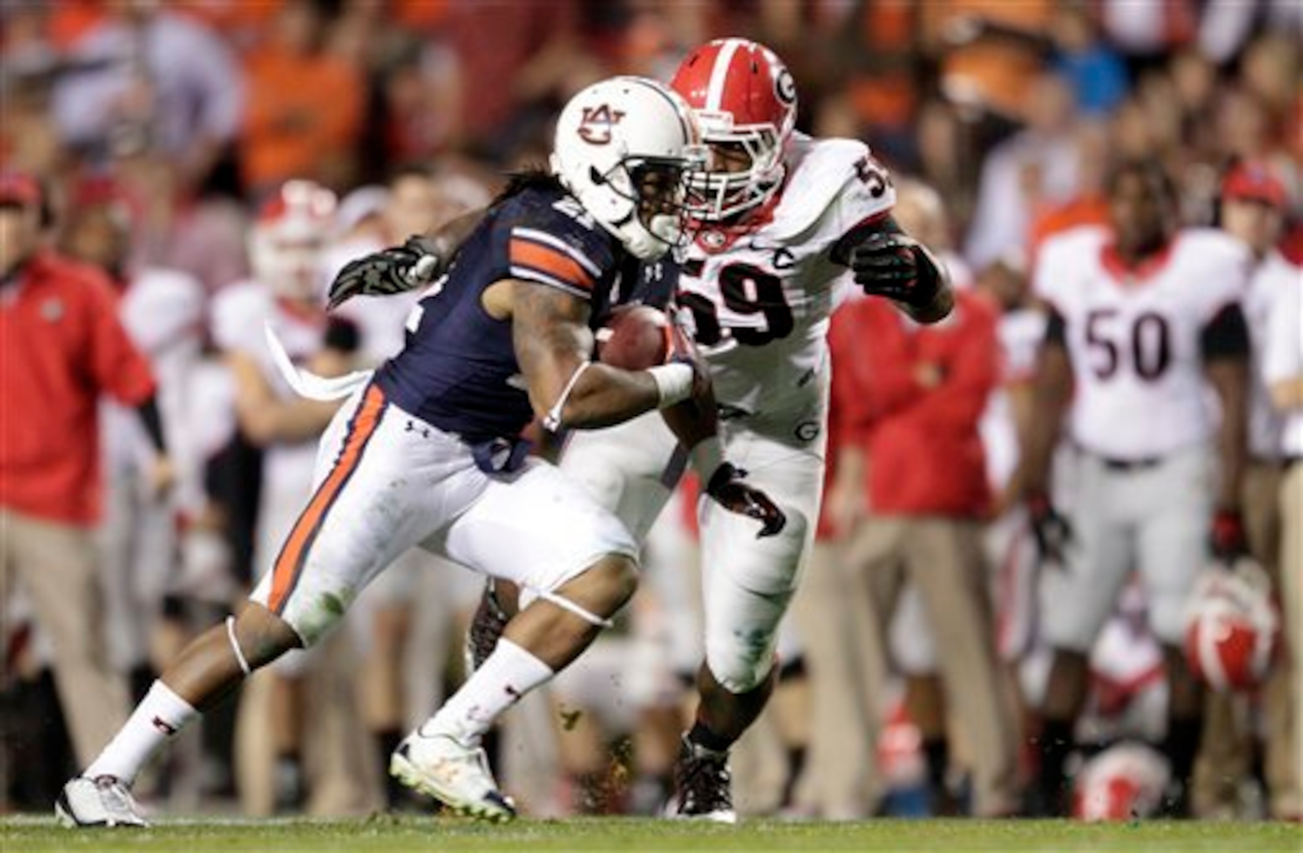 Georgia linebacker Jordan Jenkins