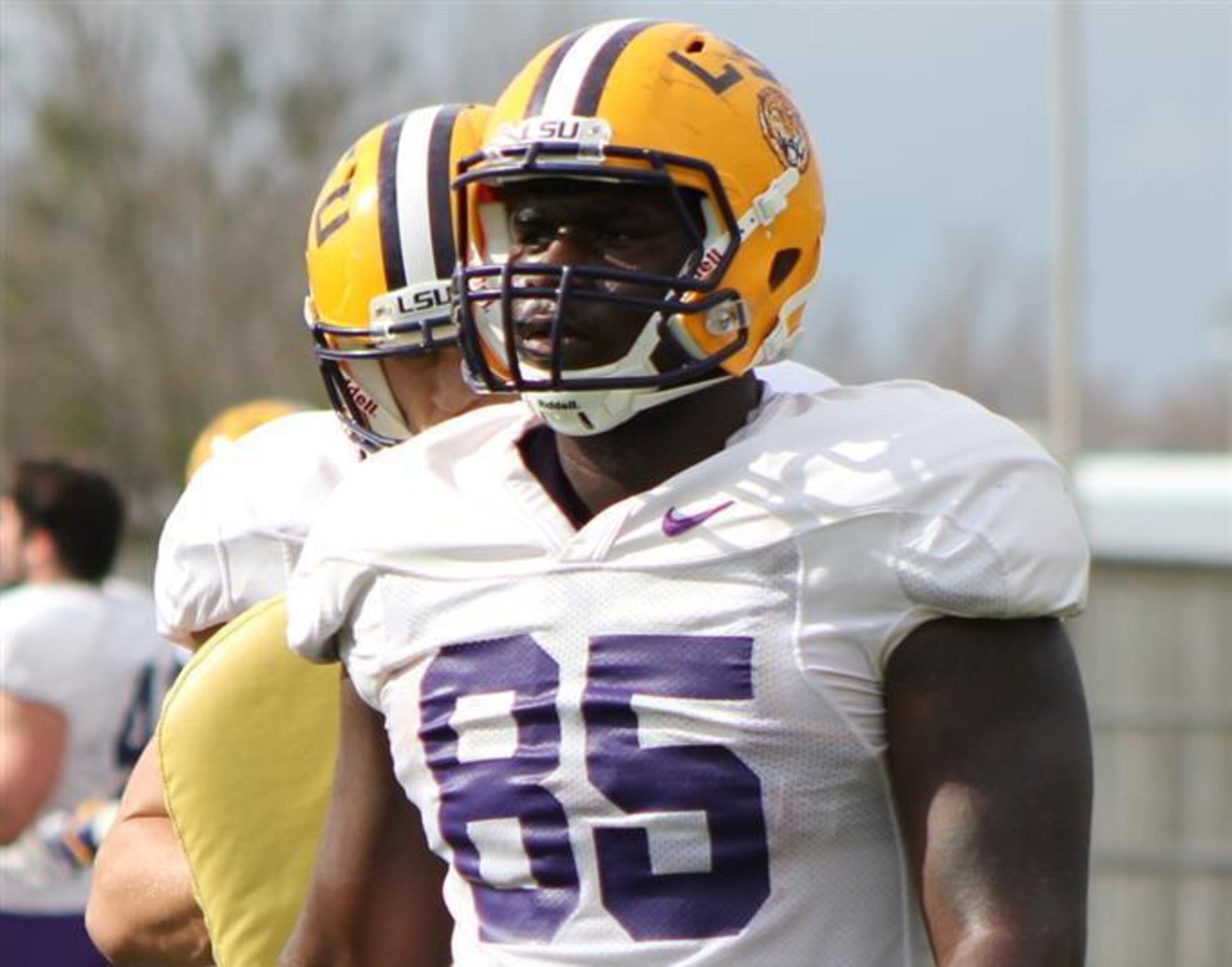 LSU tight end Dillon Gordon
