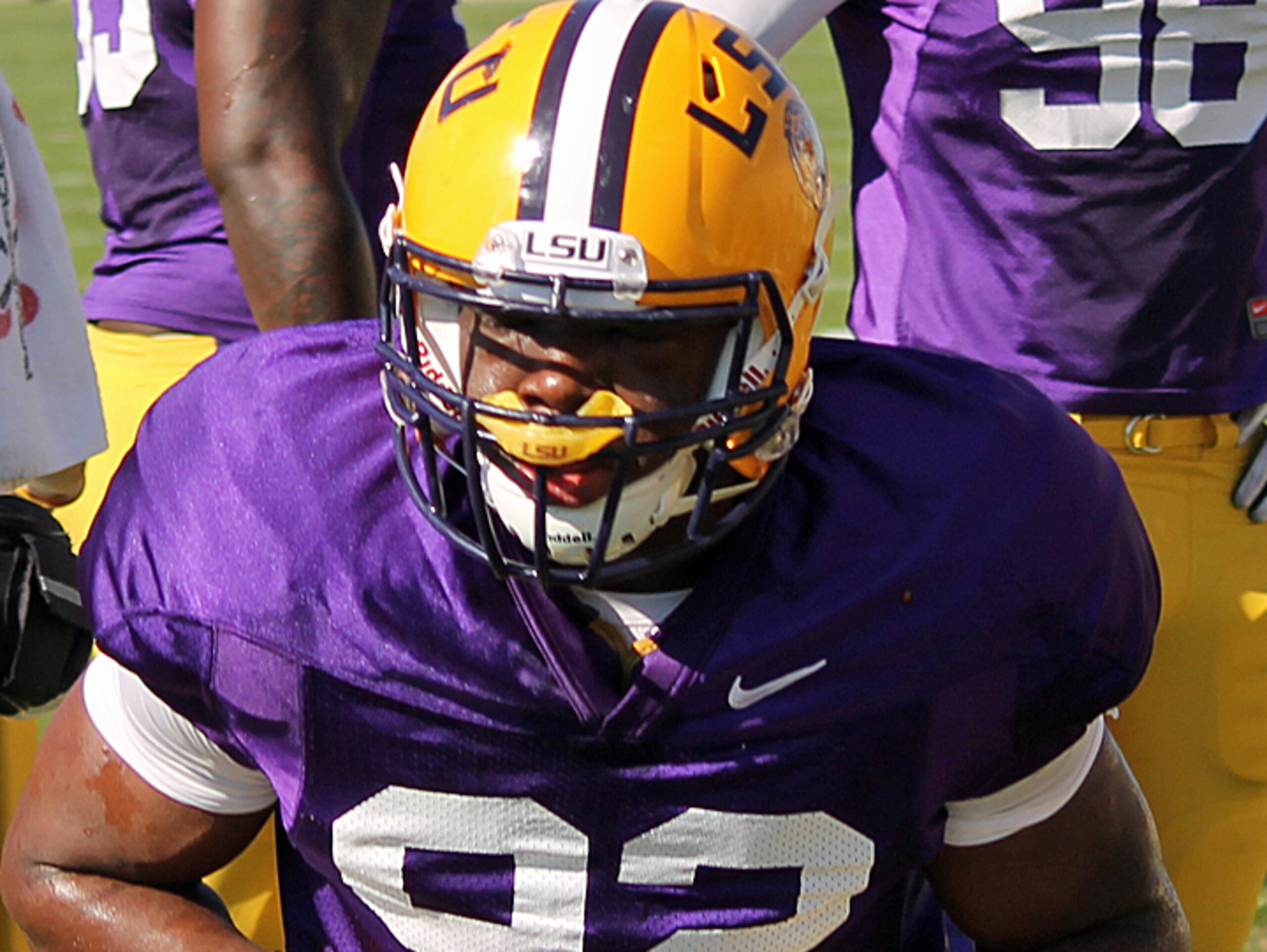 LSU defensive end Lewis Neal