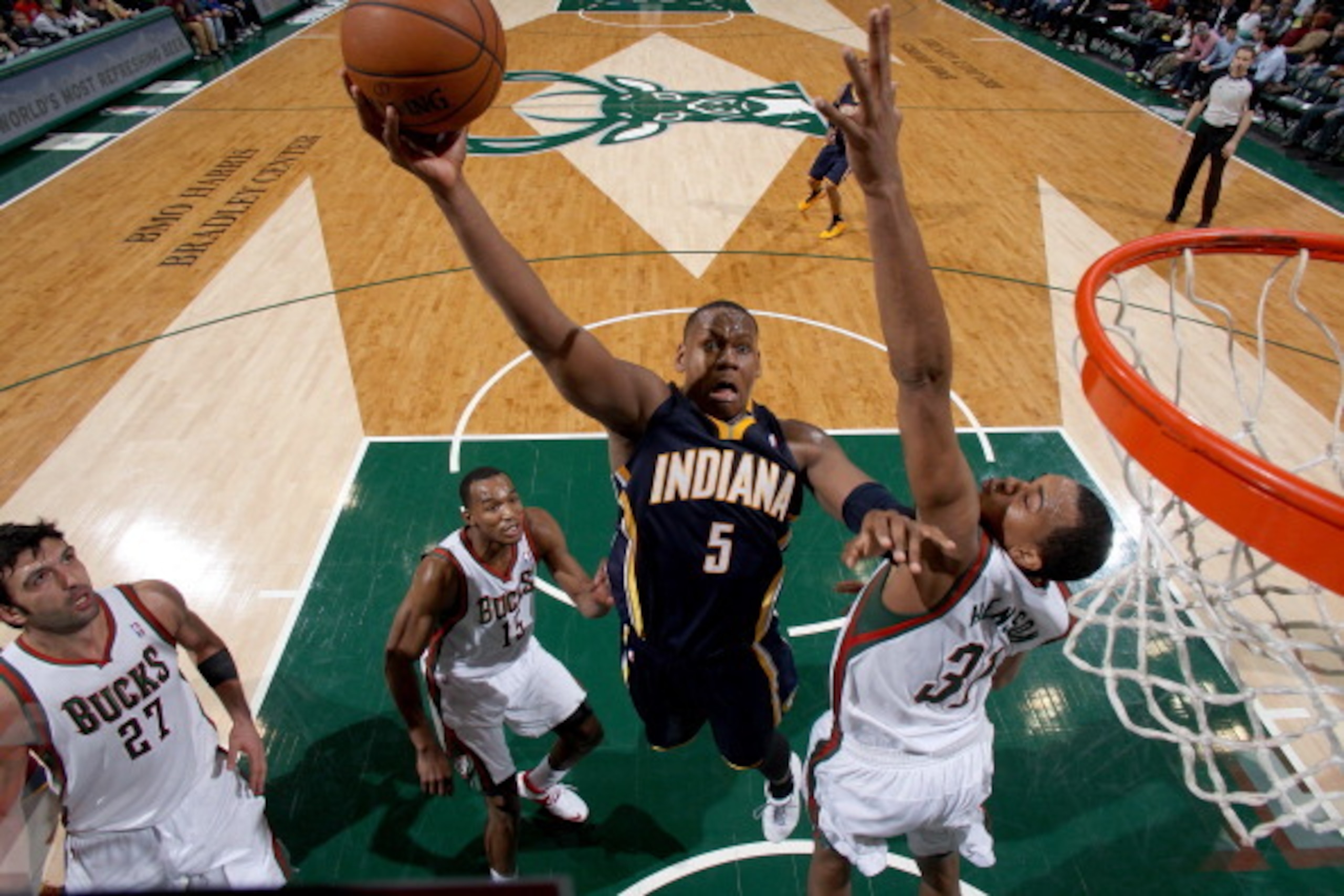 Power forward Lavoy Allen was part of the deal that sent Evan Turner to the Pacers for Danny Granger.