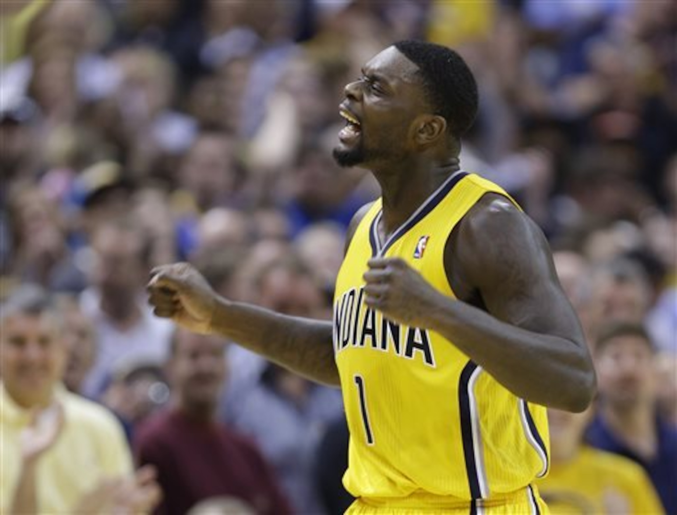 The versatile Lance Stephenson was the Indiana Pacers' most consistent performer in 2013-14.