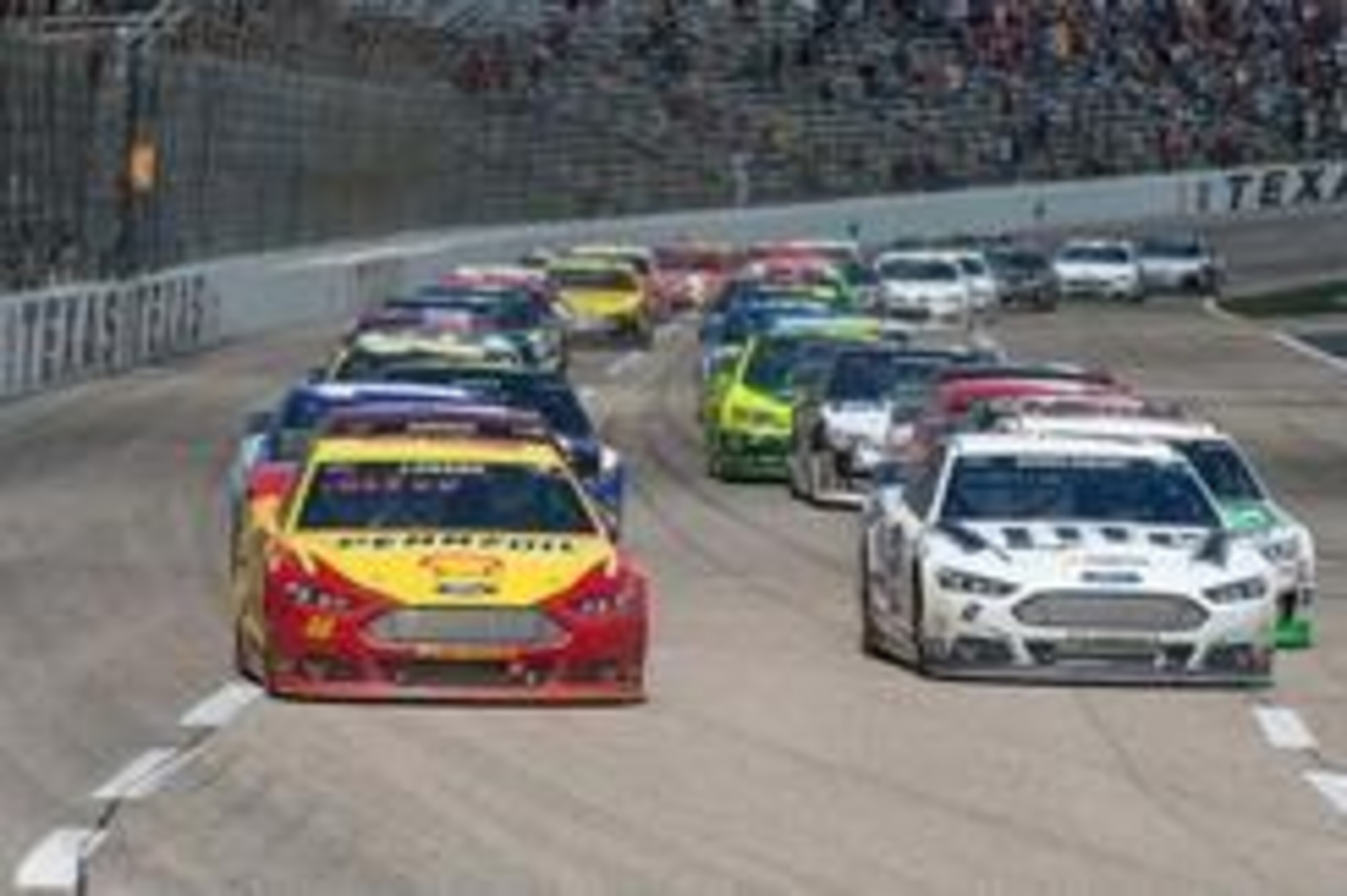 Joey Logano (left in the No. 22 Shell/Pennzoil Ford) and Brad Keselowski (right in the No. 2 Miller Lite Ford) have given Team Penske plenty of reason for optimism. Joey Logano (left in the No. 22 Shell/Pennzoil Ford) and Brad Keselowski (right in the No. 2 Miller Lite Ford) have given Team Penske plenty of reason for optimism.