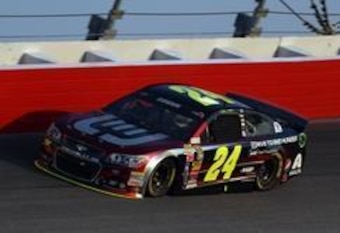 Jeff Gordon is leading the points standings for a reason.