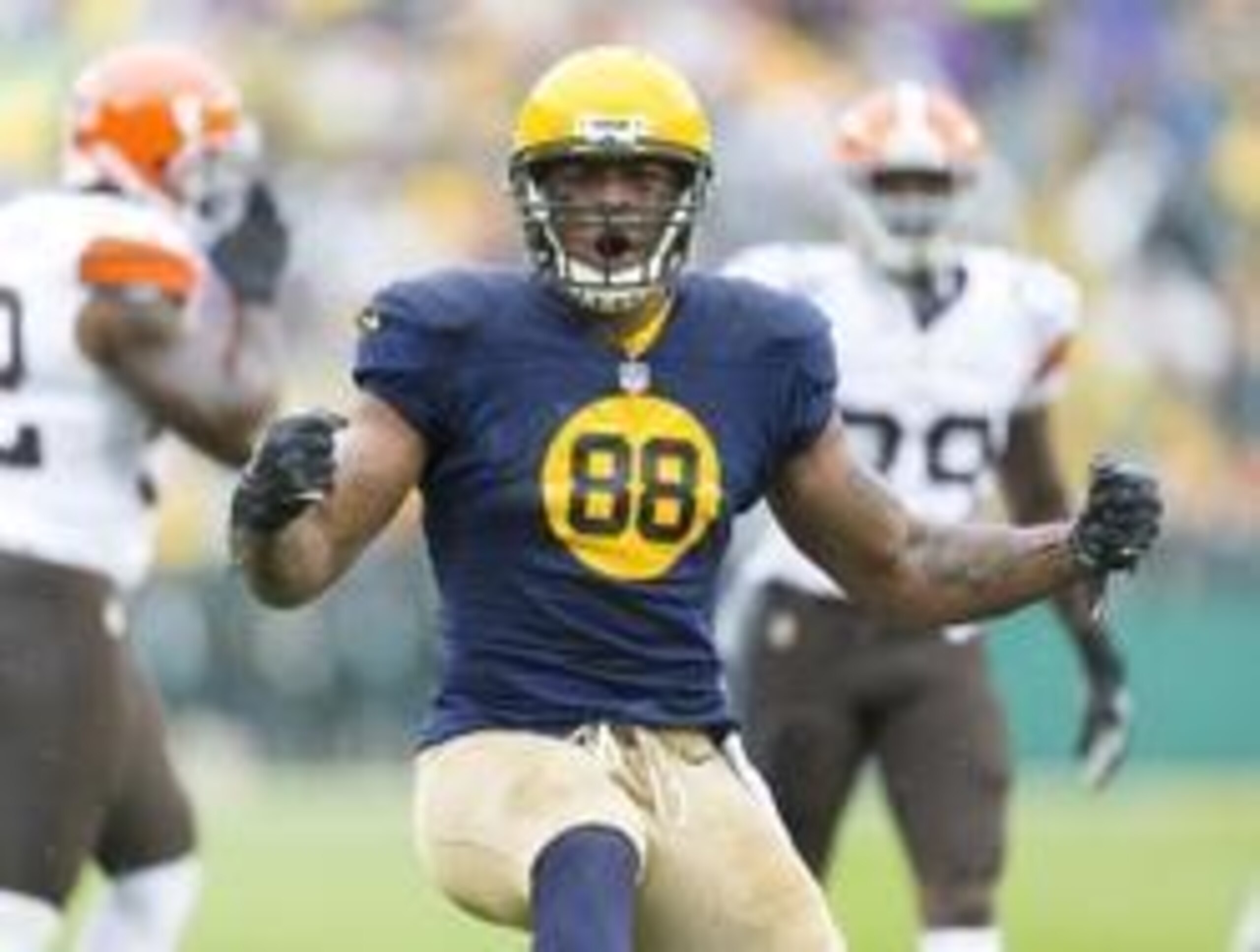 When healthy and motivated, Jermichael Finley is a dangerous weapon.