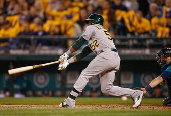 Cespedes has been swinging at pitches way out of the zone.