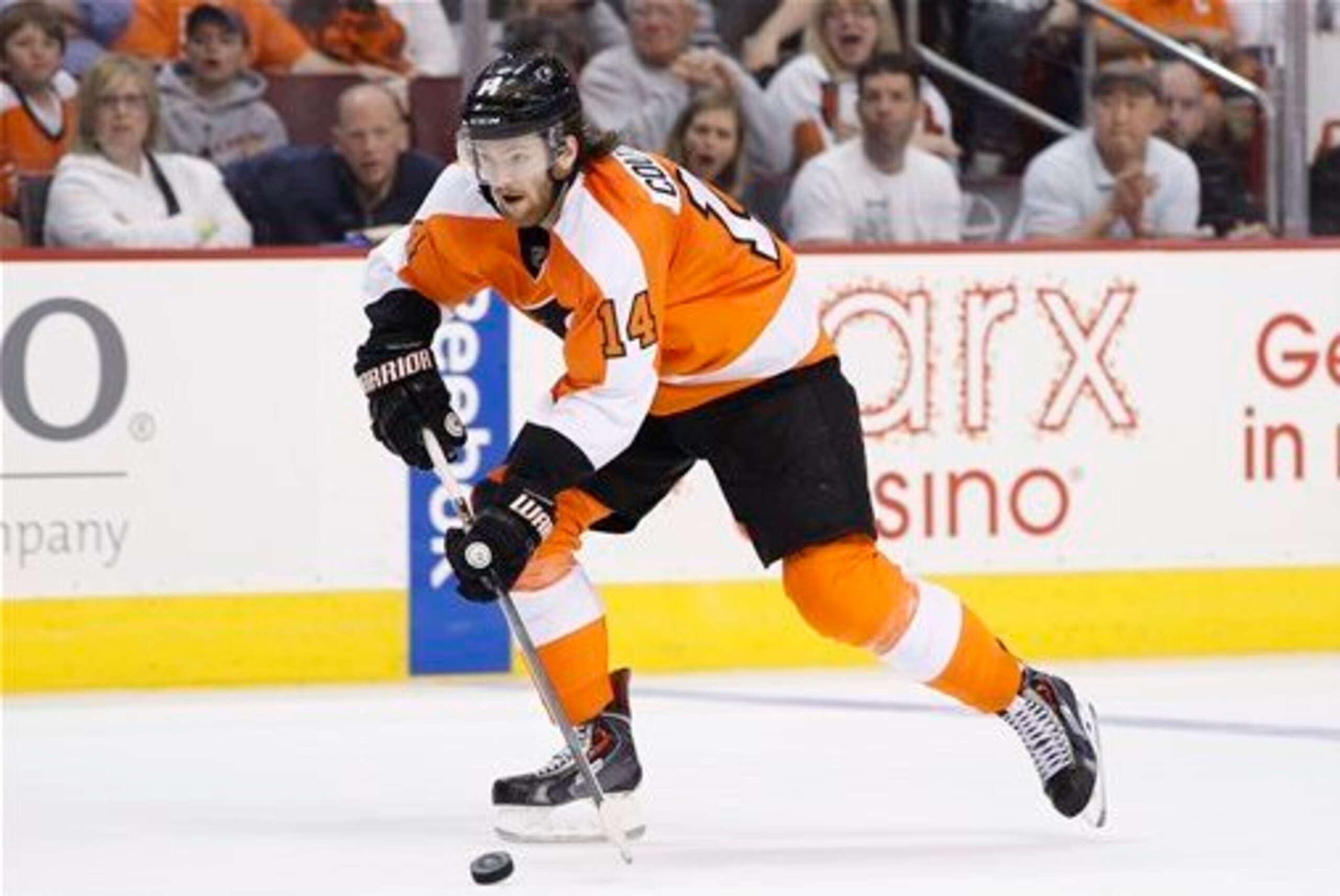 Sean Couturier is a key to the Flyers' penalty kill.