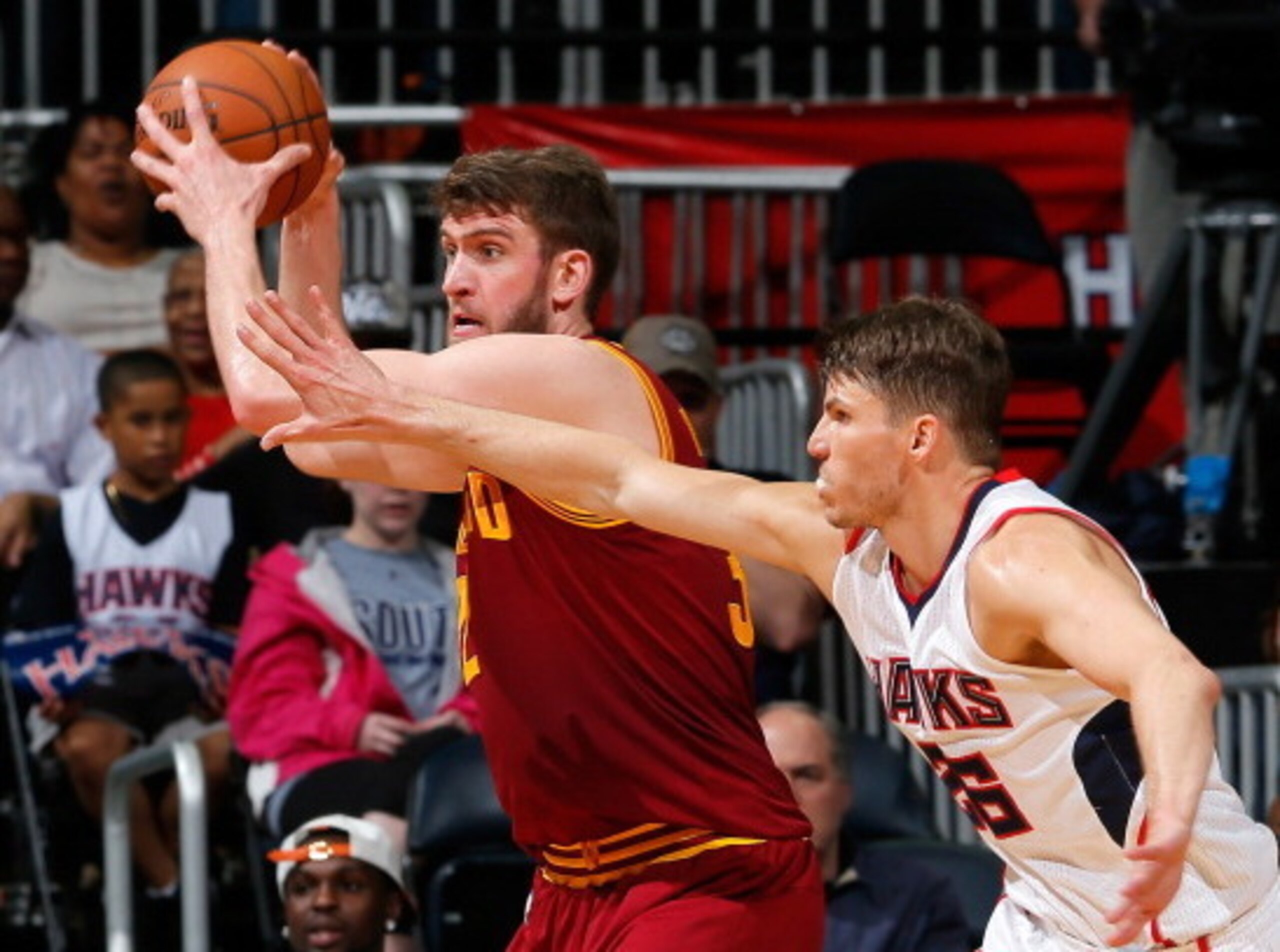 Spencer Hawes contributed nearly 14 points per game during his short time in Cleveland.