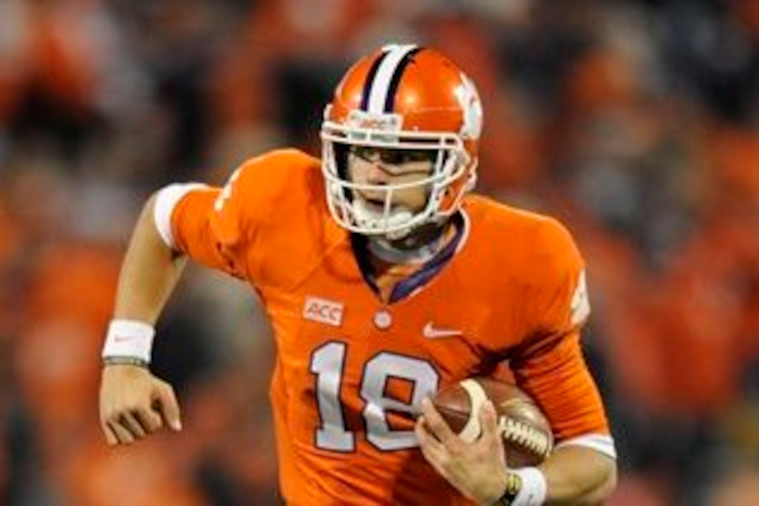 Clemson senior quarterback Cole Stoudt
