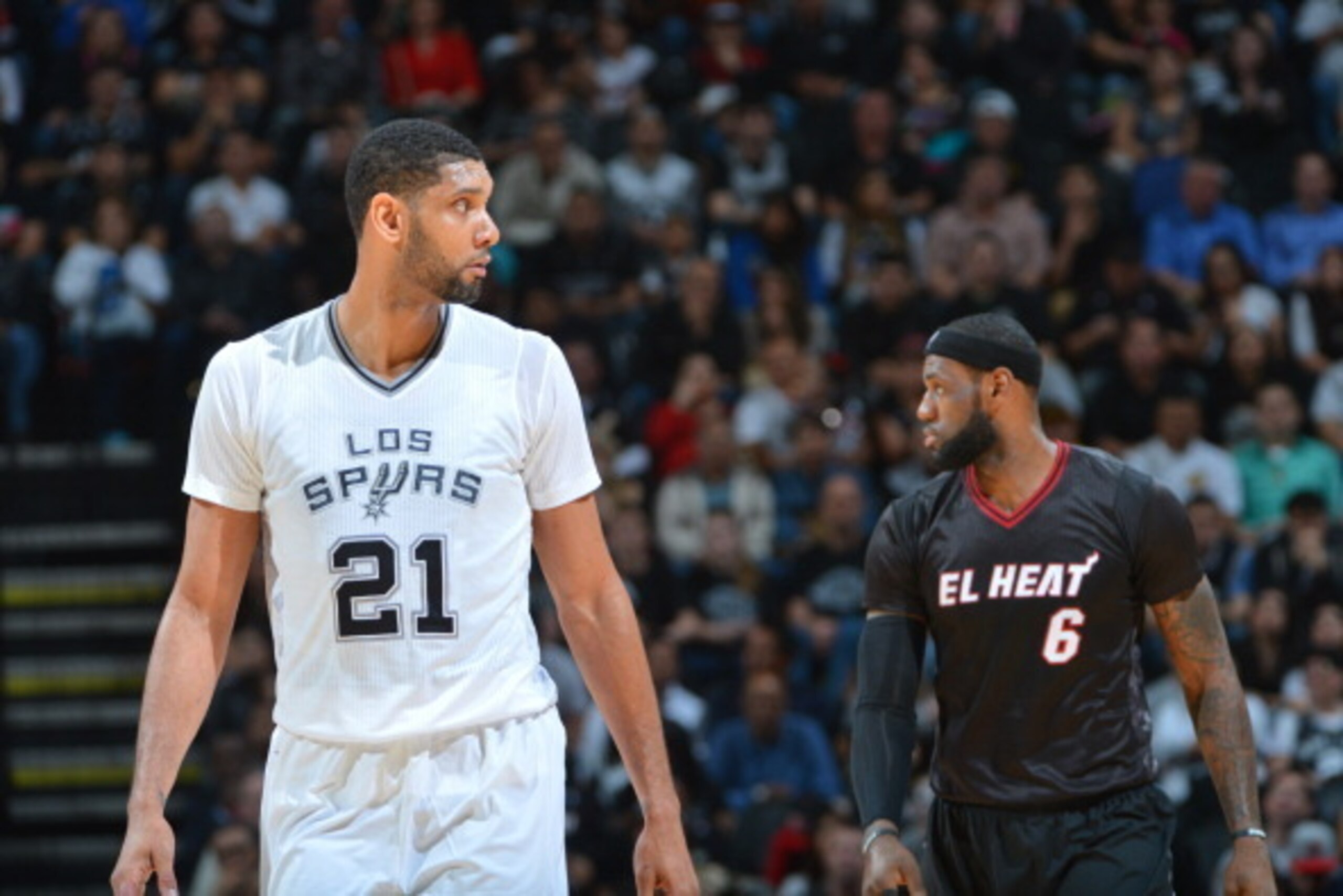Are Tim Duncan's Spurs and LeBron James' Heat on a collision course to the Finals again?