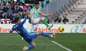 Ruben Castro is joint top-scorer for Real Betis.