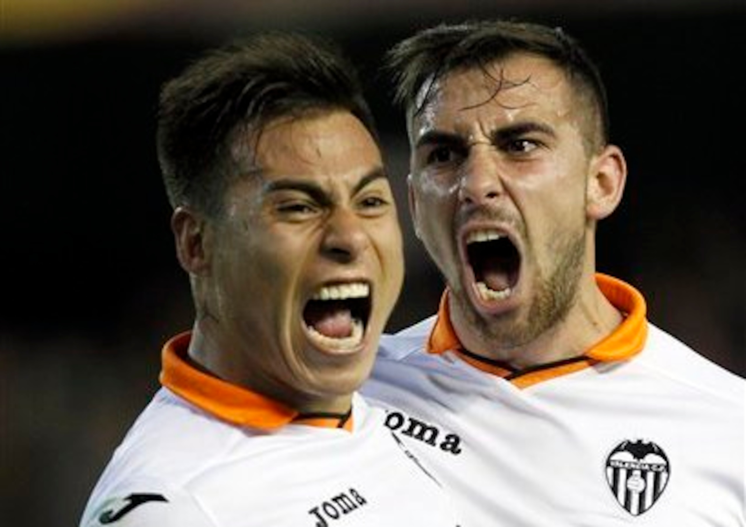 Paco Alcacer continues to shine for Valencia.