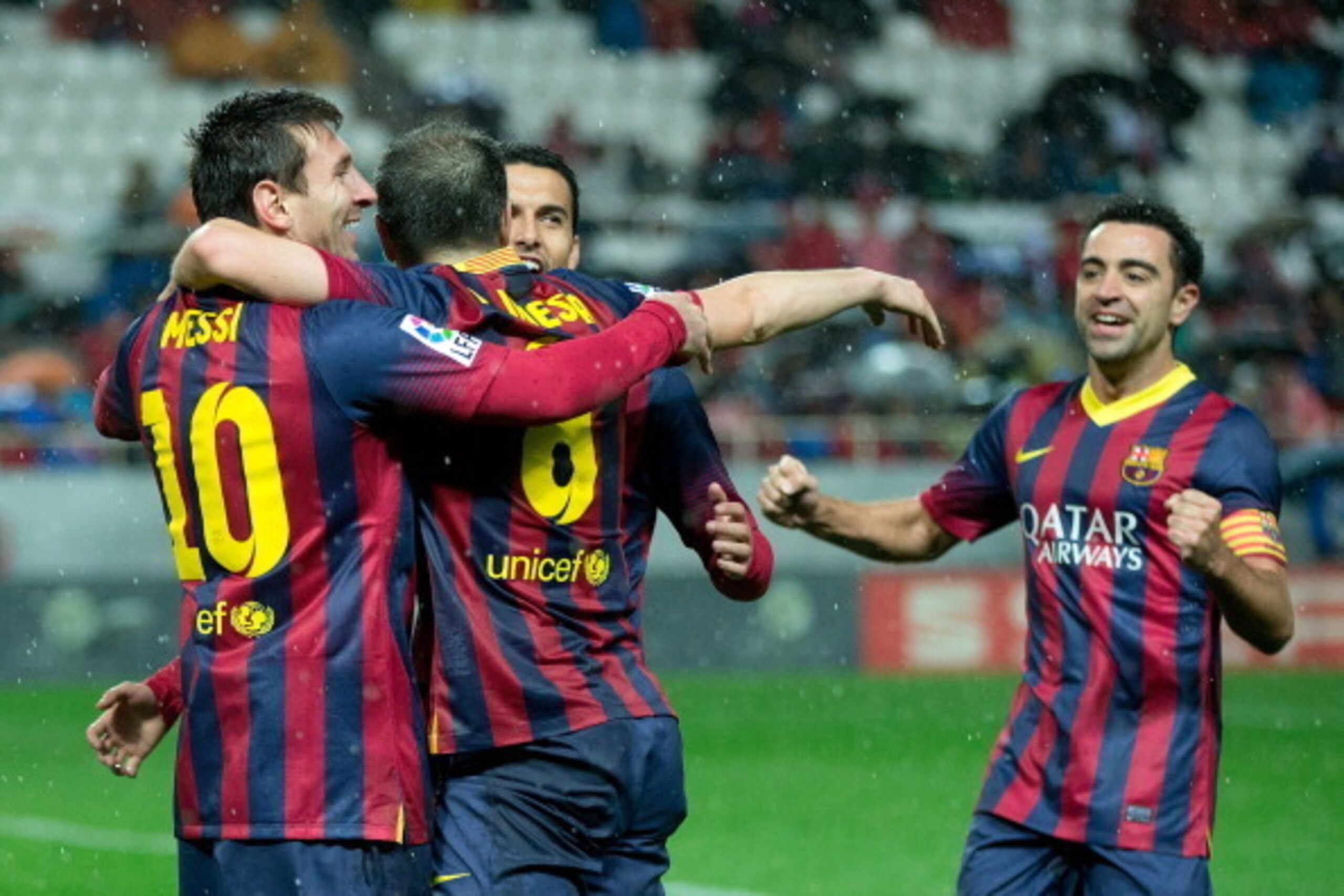 Barcelona are just a handful of goals away from scoring over 100 league goals for the seventh successive season.