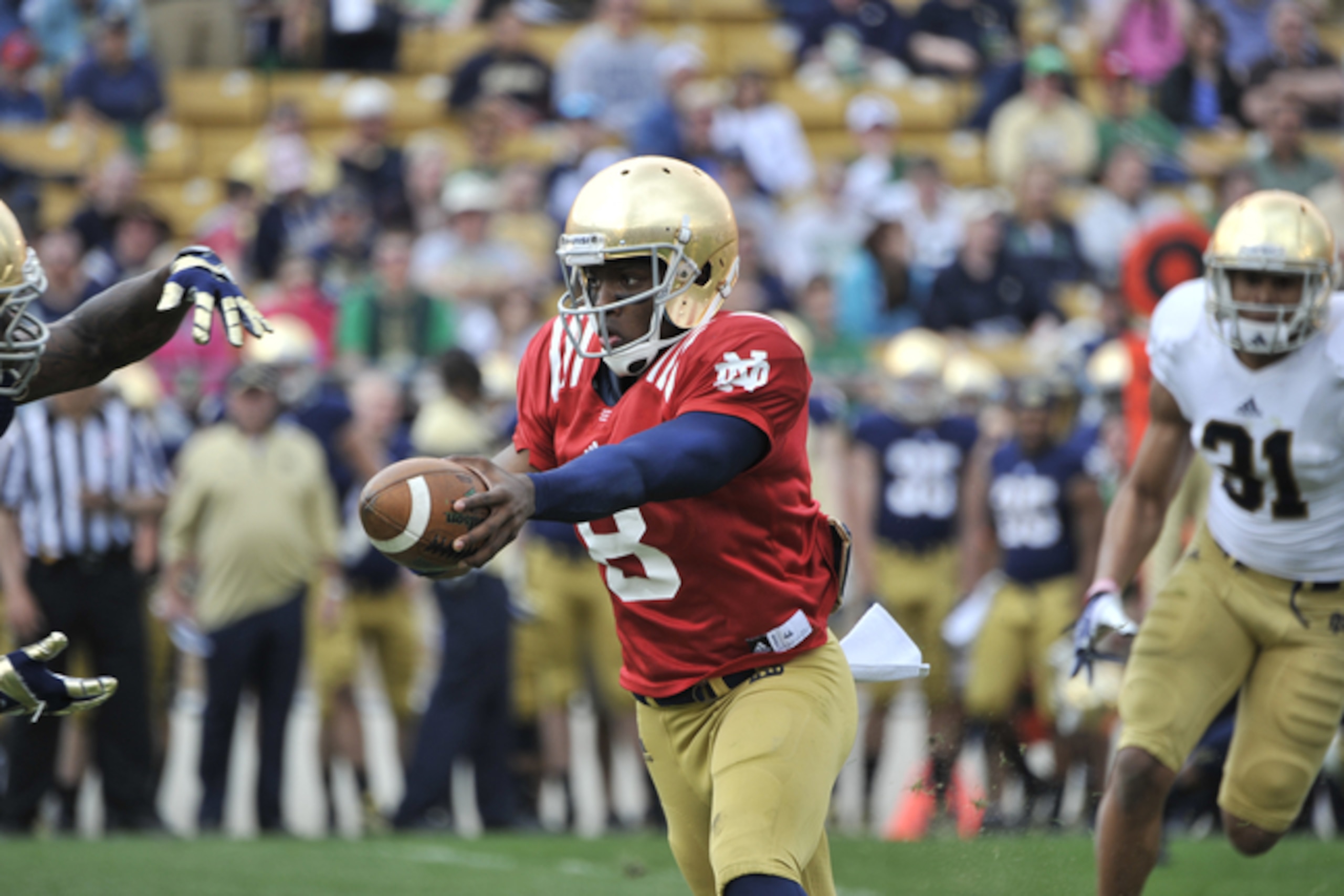 Notre Dame is having a strong offseason.