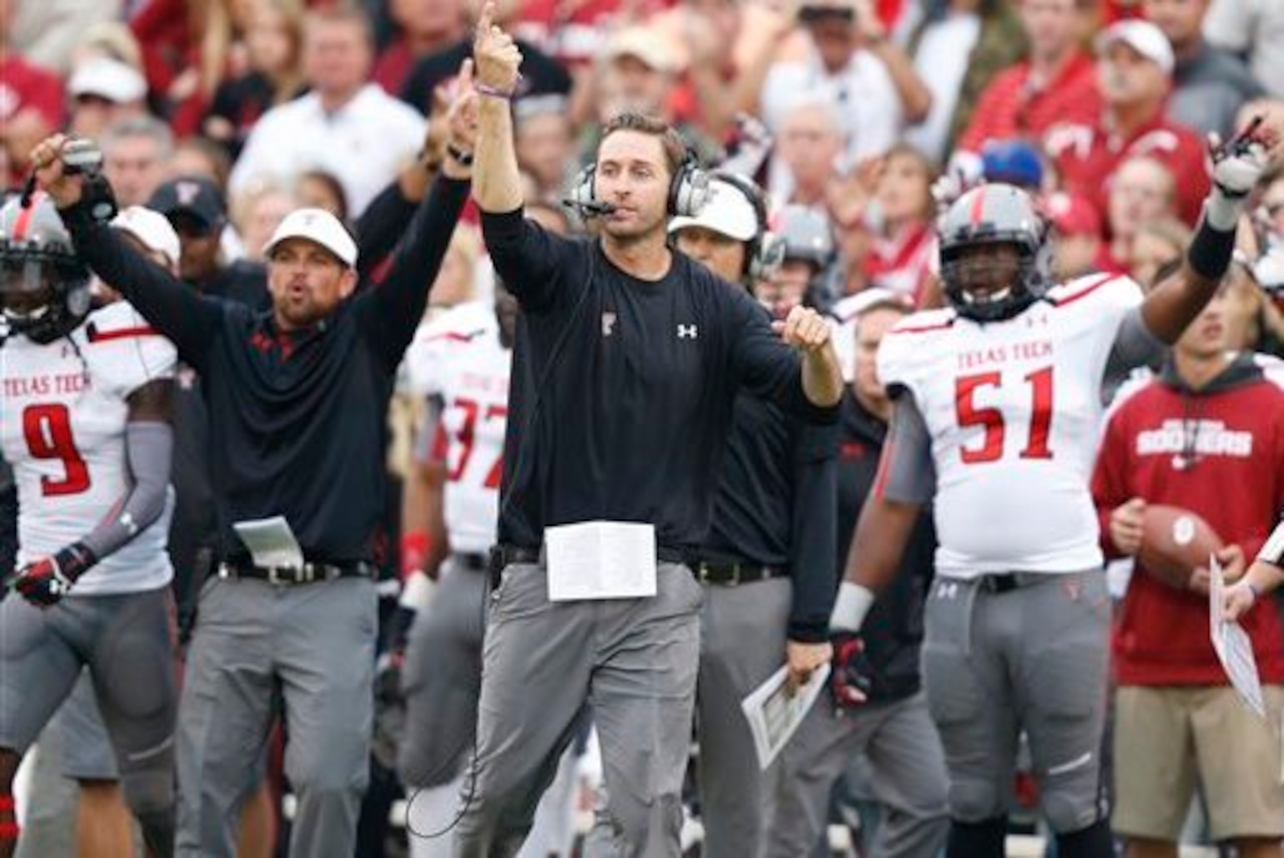 Spirits are high at Texas Tech.