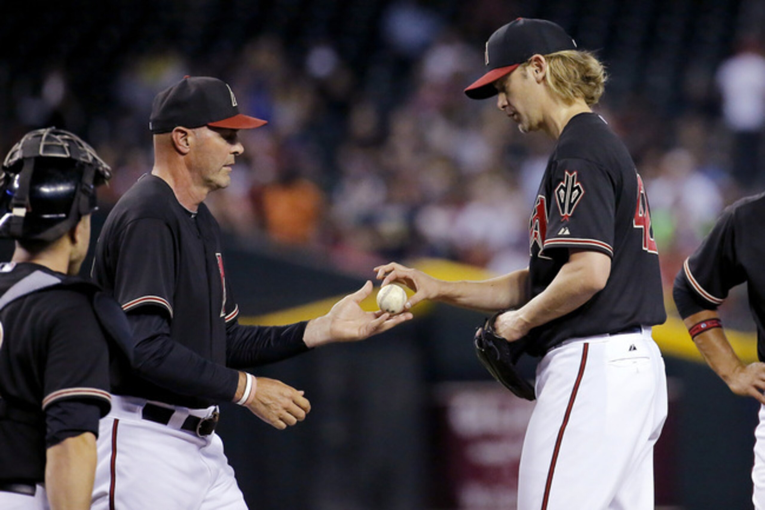 Kirk Gibson (left) and Bronson Arroyo (right)