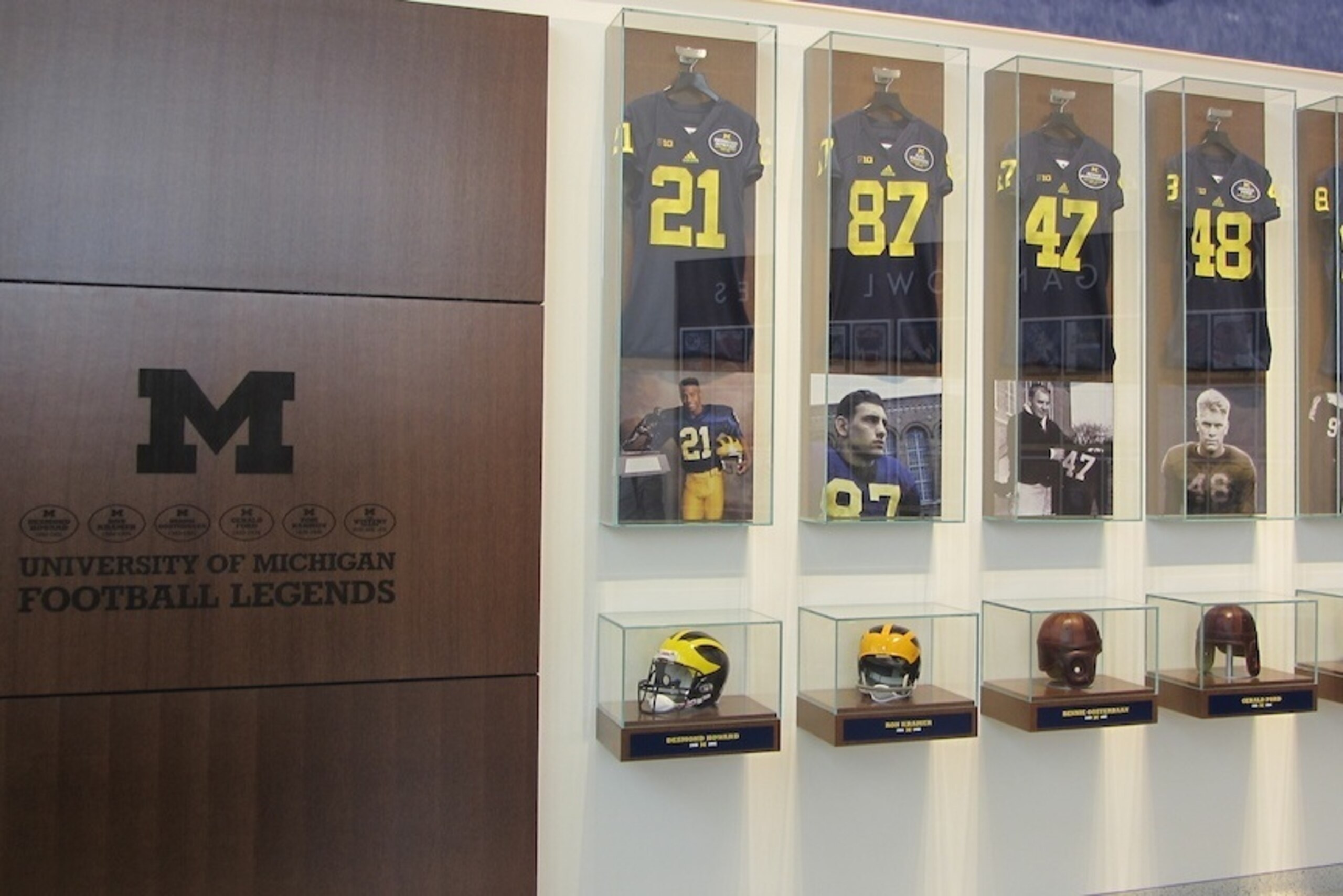 Michigan Legends Display